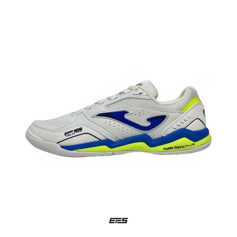 シューズ joma / FS REACTIVE IN (25.5) Futsal shoes Joma FS Reactive White-Royal - Fútbol Emotion