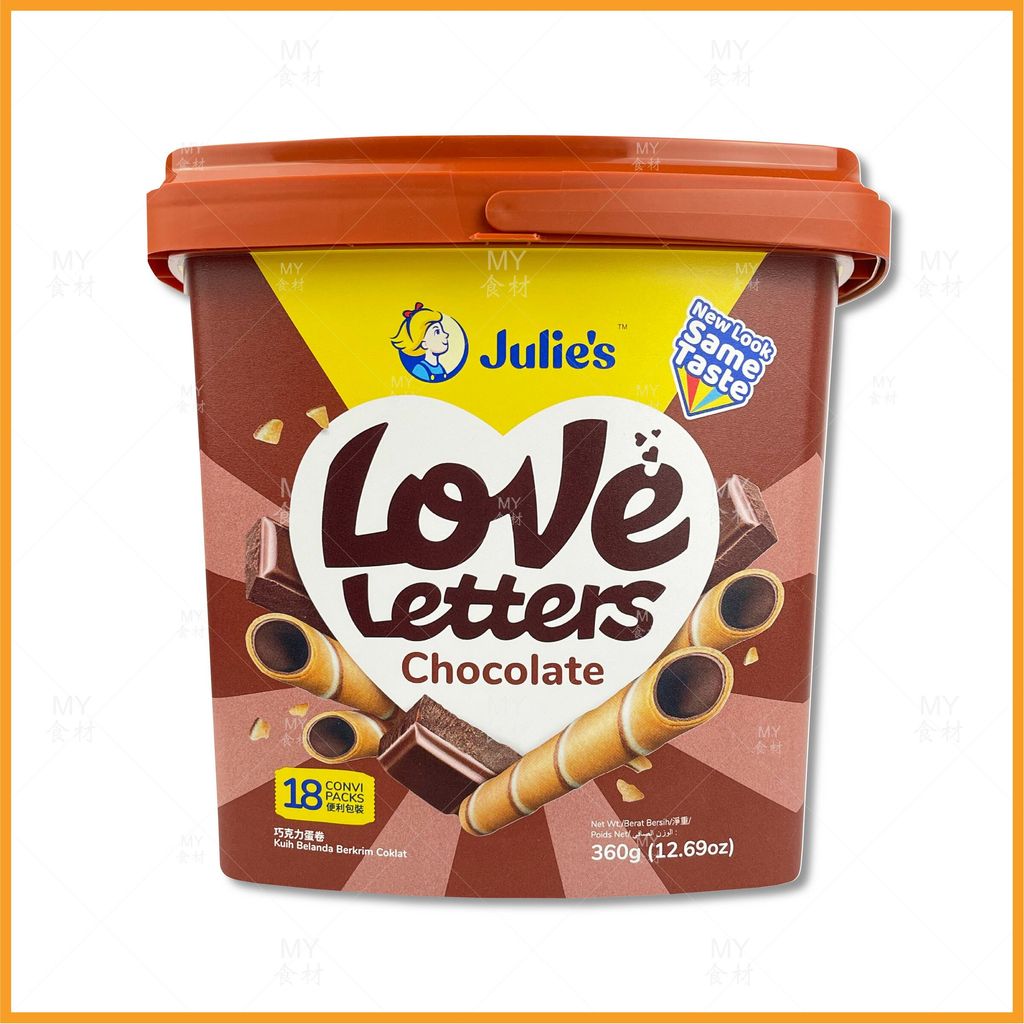 Julie's love letters chocolate