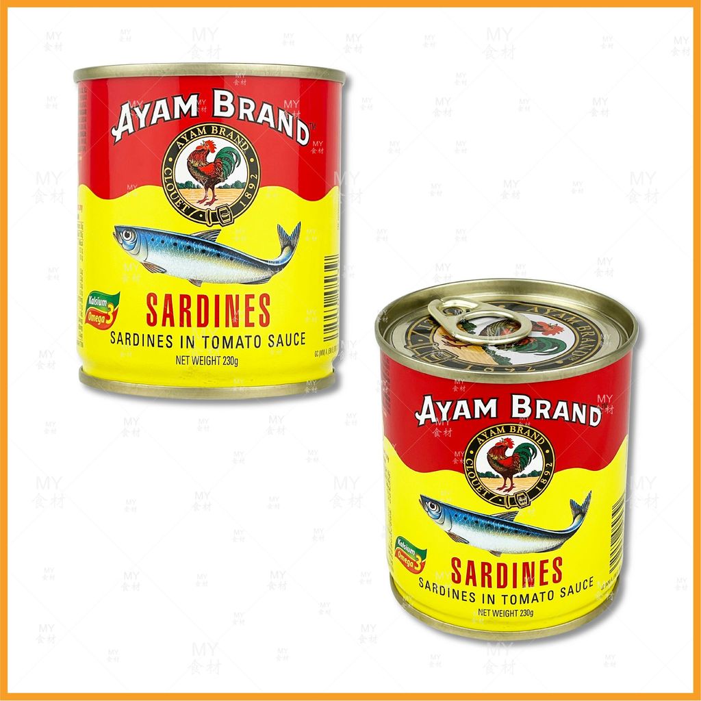 ayam brand sardines 230g