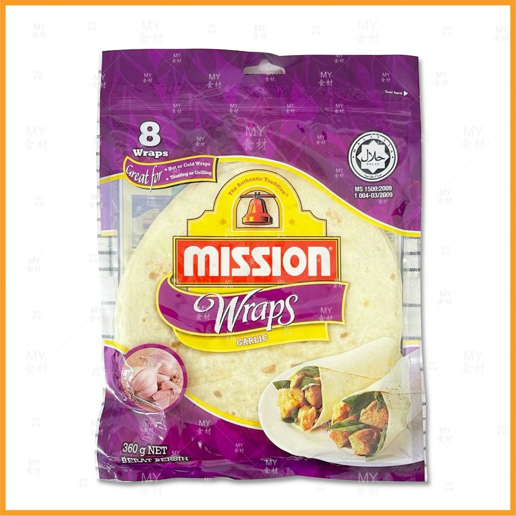 Mission wraps Garlic 