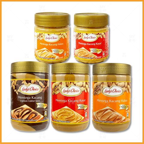 Lady's Choice peanut butter 5 item