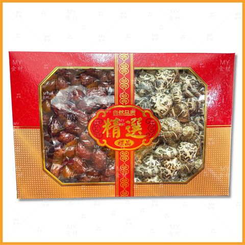 双拼 红枣 & 白花菇