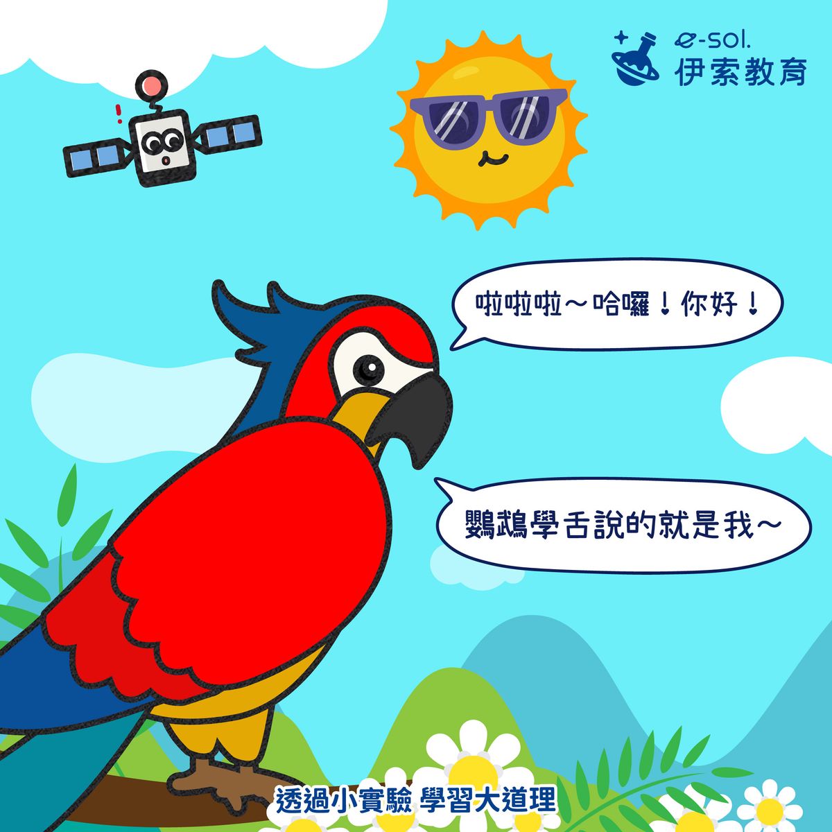 【😠嘿！不要當鸚鵡學我說話🦜】