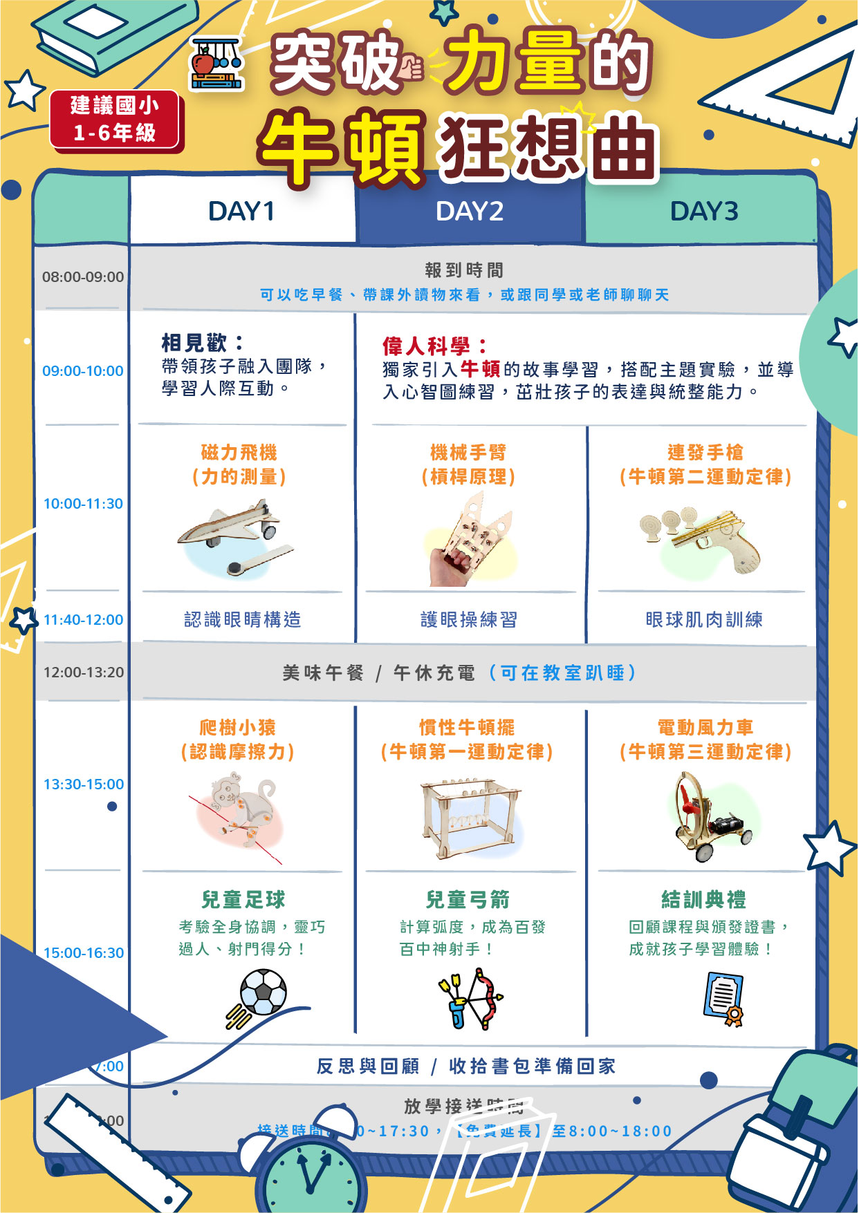 三日營_牛頓課表