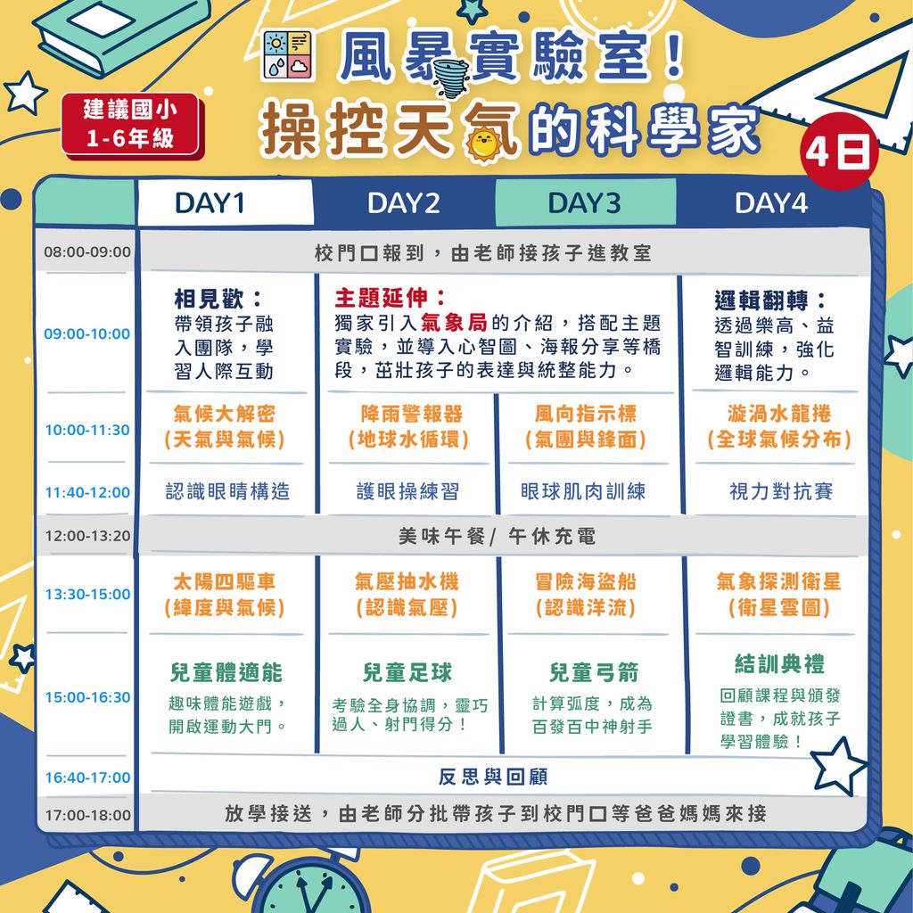 課表_四日氣候