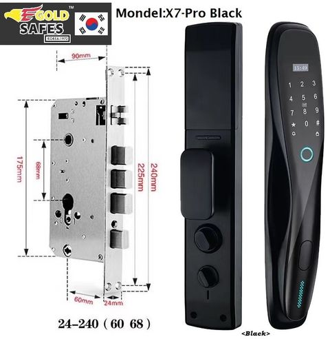 (X7-Pro) Fingerprint Smart Lock – E-Gold Safes Smart Technology(Malaysia)