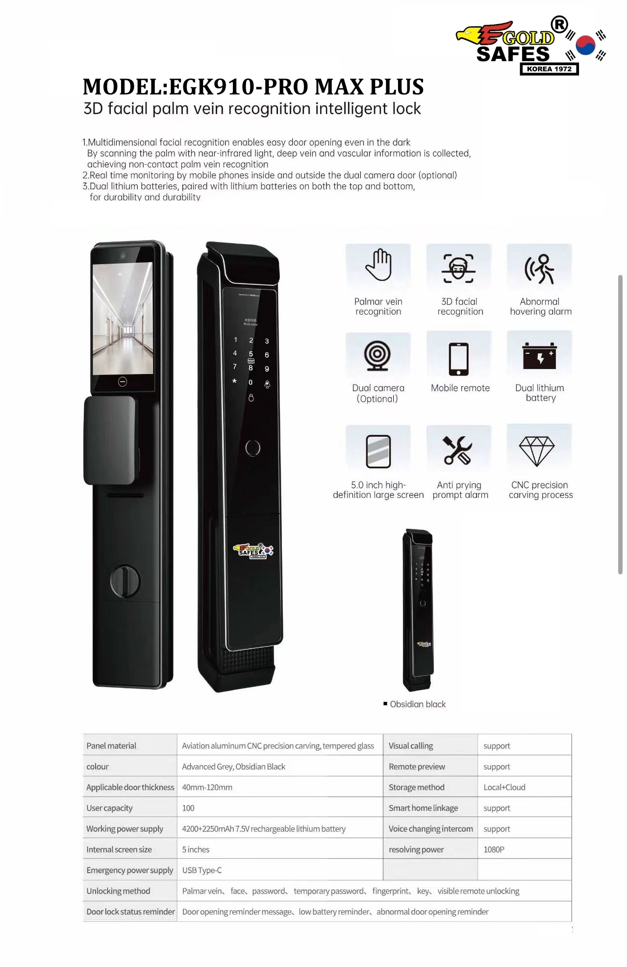 EGK910-PRO MAX PLUS