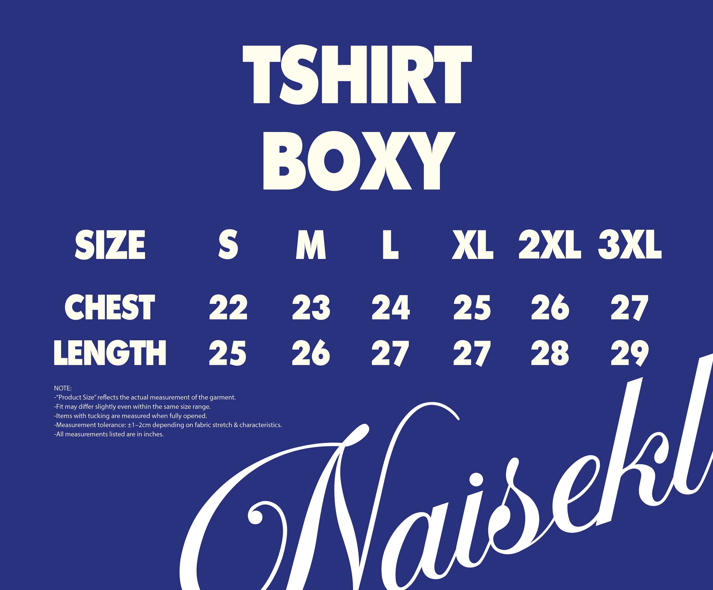 BOXY TSHIRT BUMPER RAYA 2026