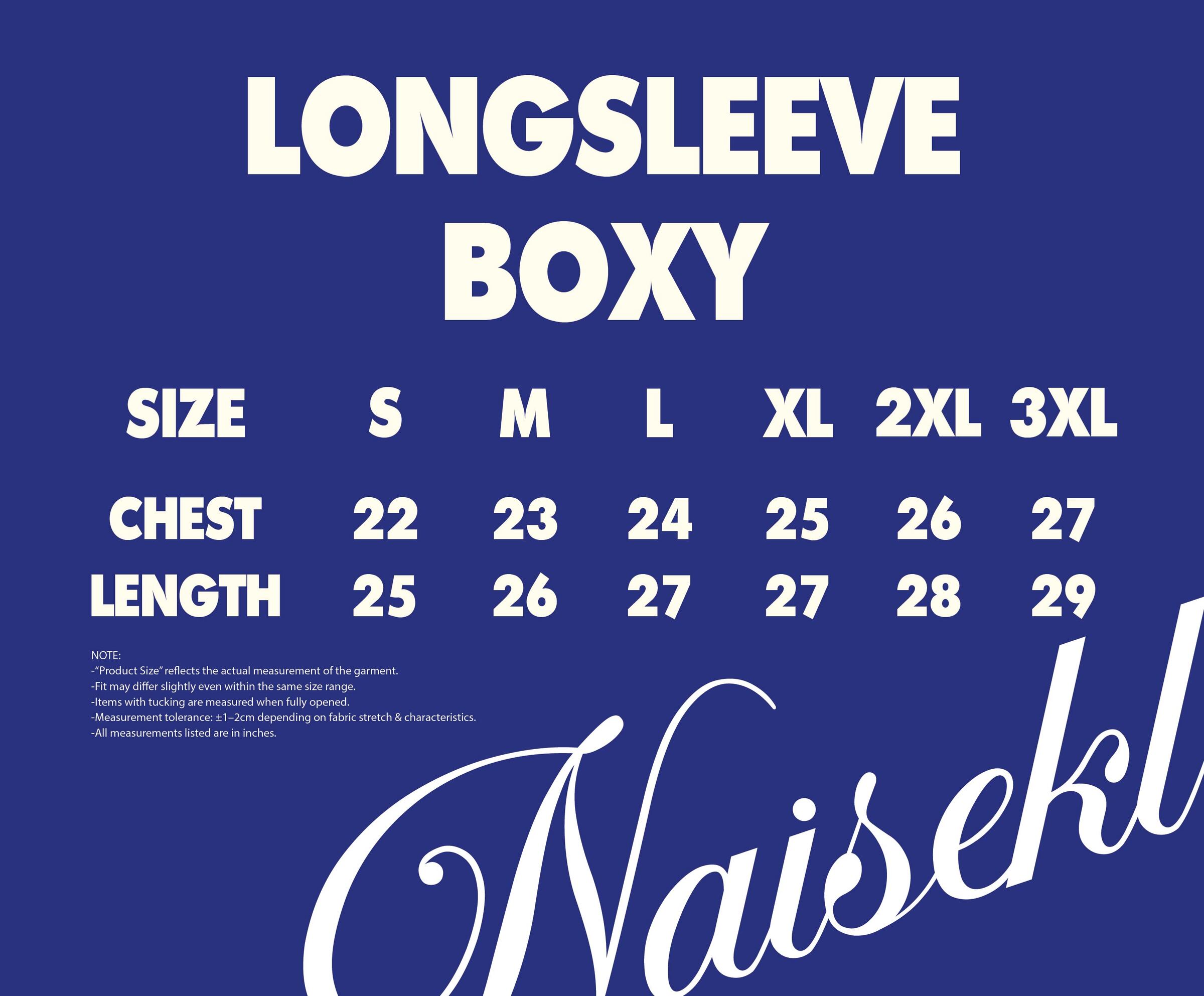 LONGSLEEVE BOXY BUMPER RAYA 2026