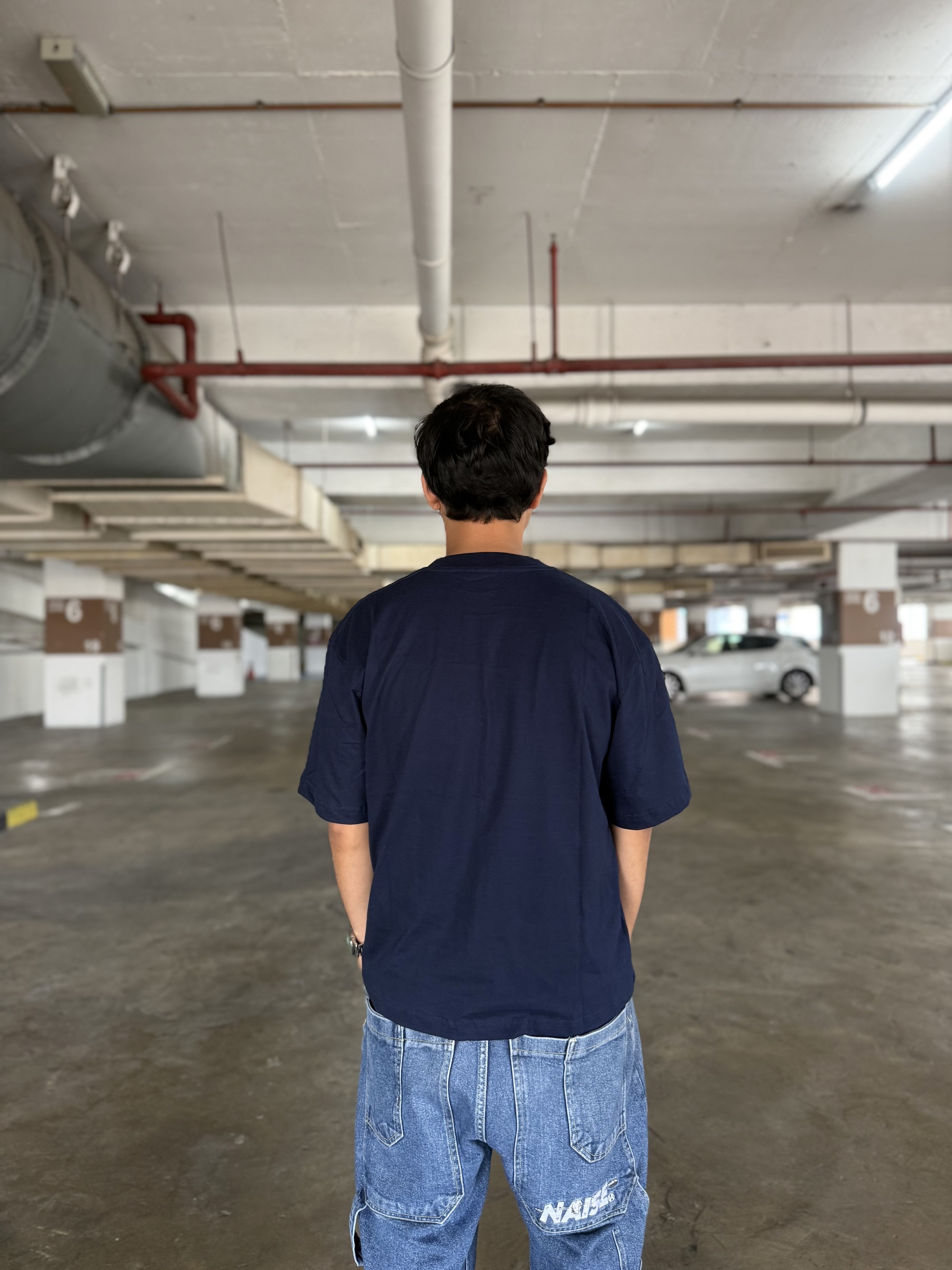 BASIC TEE LIGHTWEIGHT NAVY BLUE 3