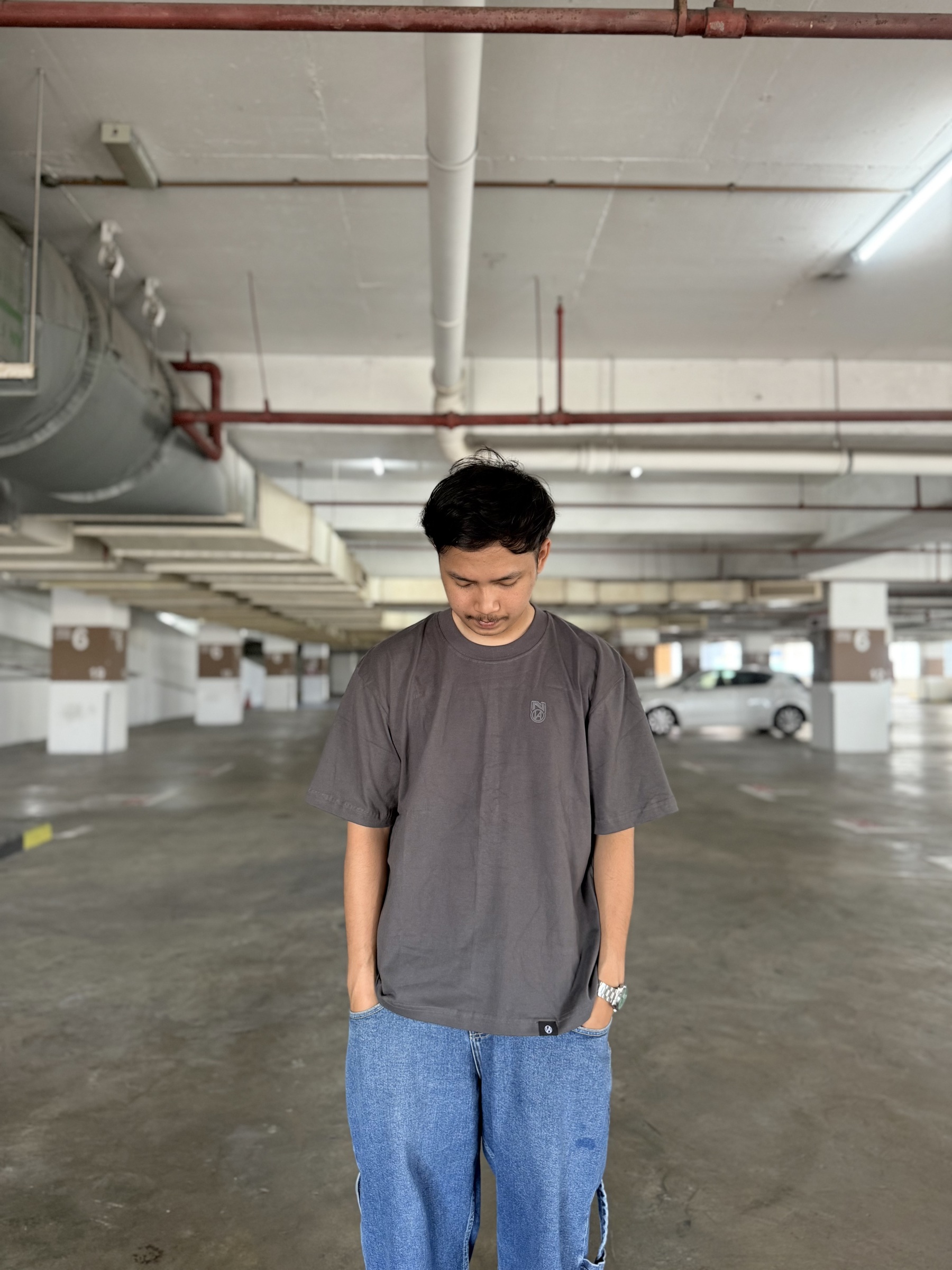 BASIC TEE LIGHTWEIGHT GREY 1