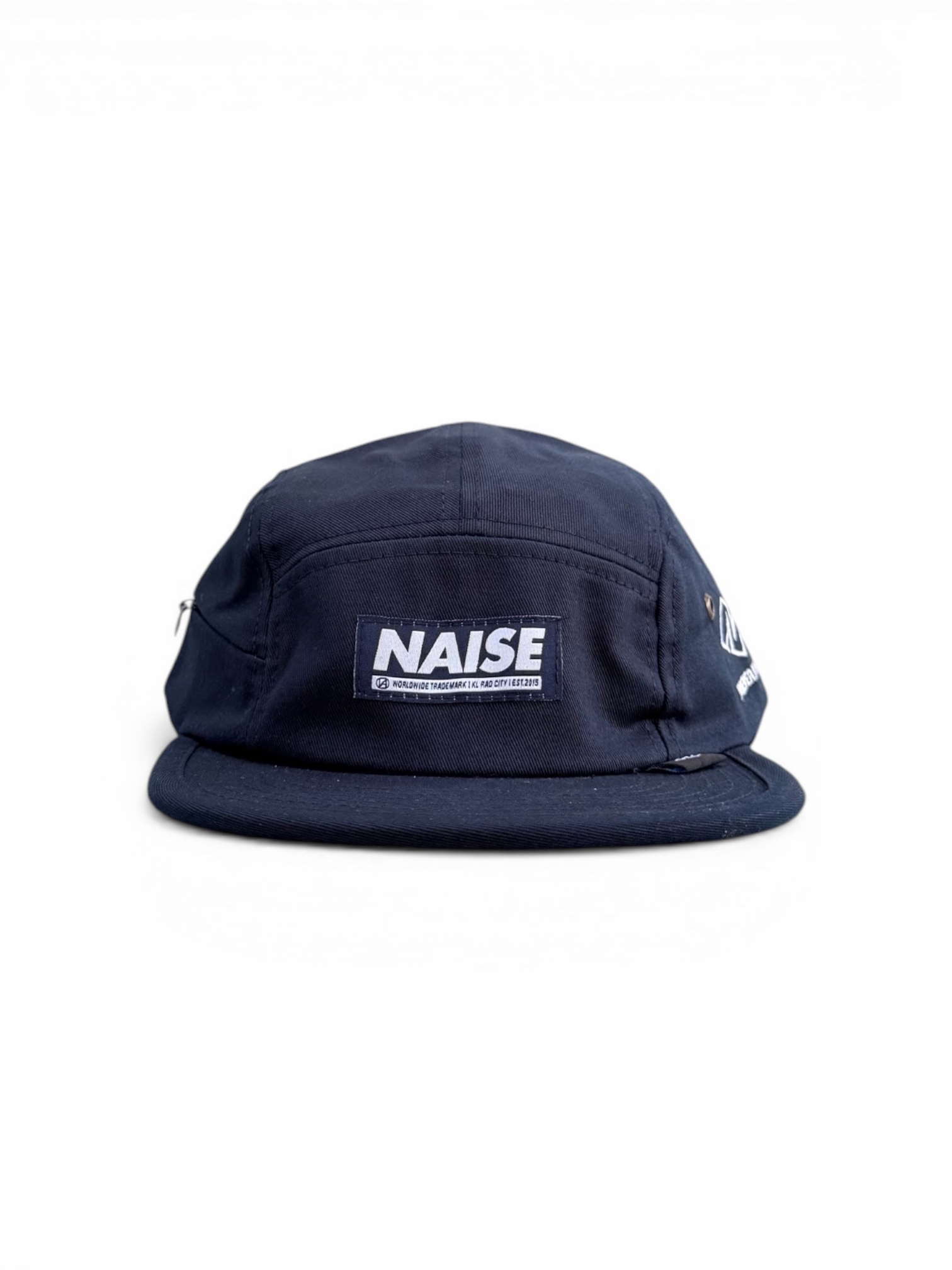 N LOGO 5 PANEL CAMP CAP NAVY BLUE 1