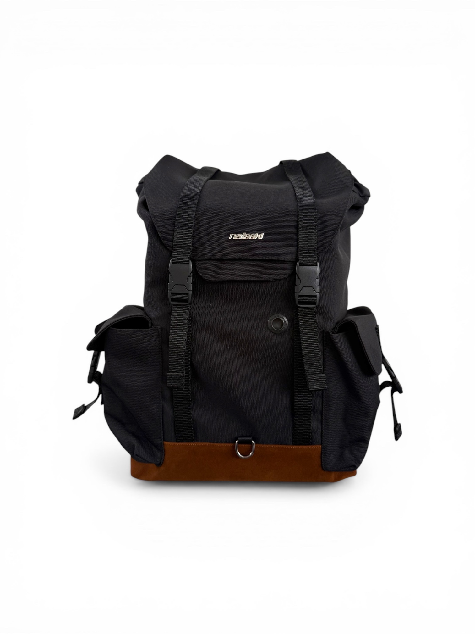 CLIQUE BACKPACK BLACK WITH SUEDE 1