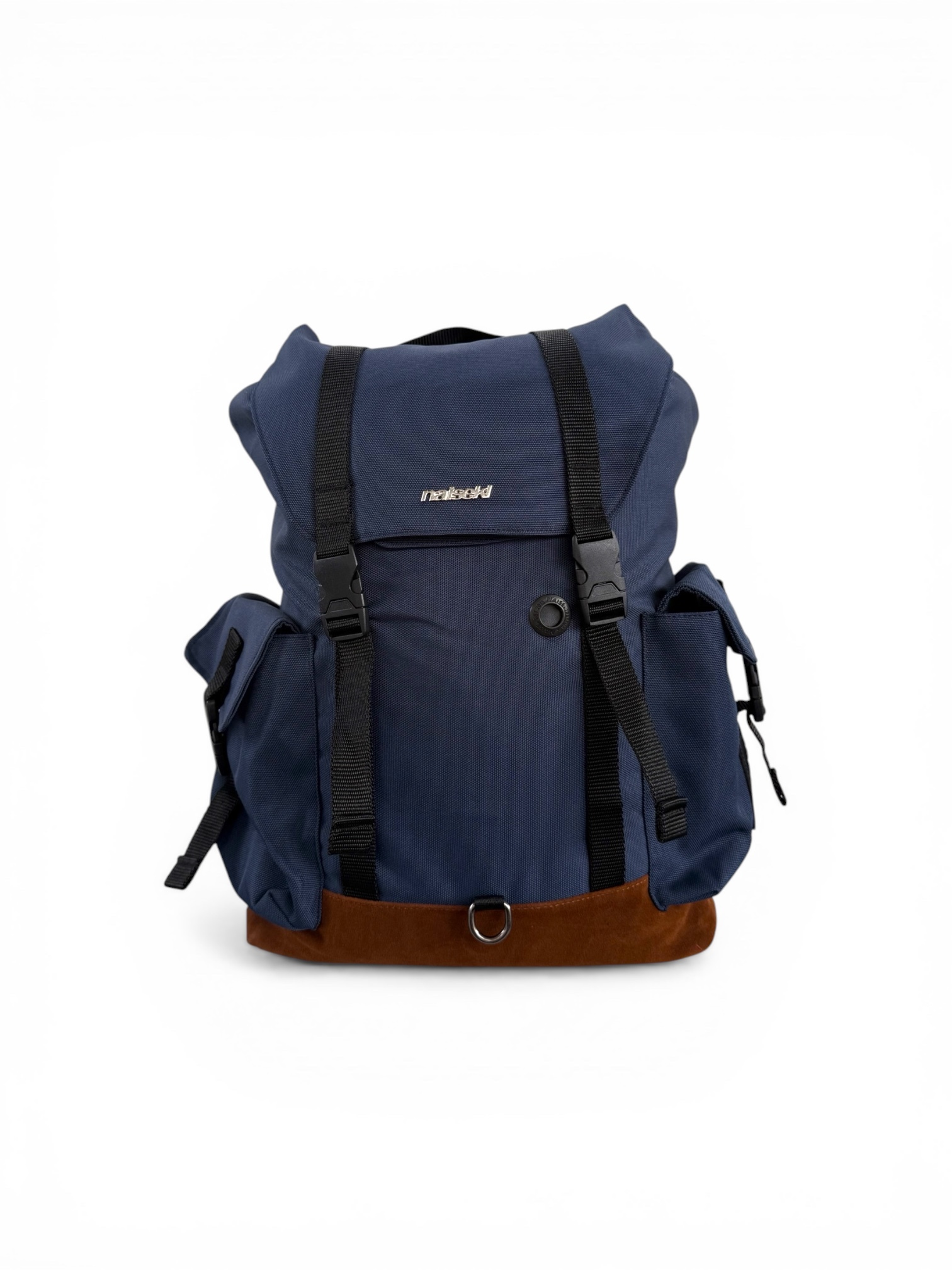 CLIQUE BACKPACK NAVY BLUE WITH SUEDE 1
