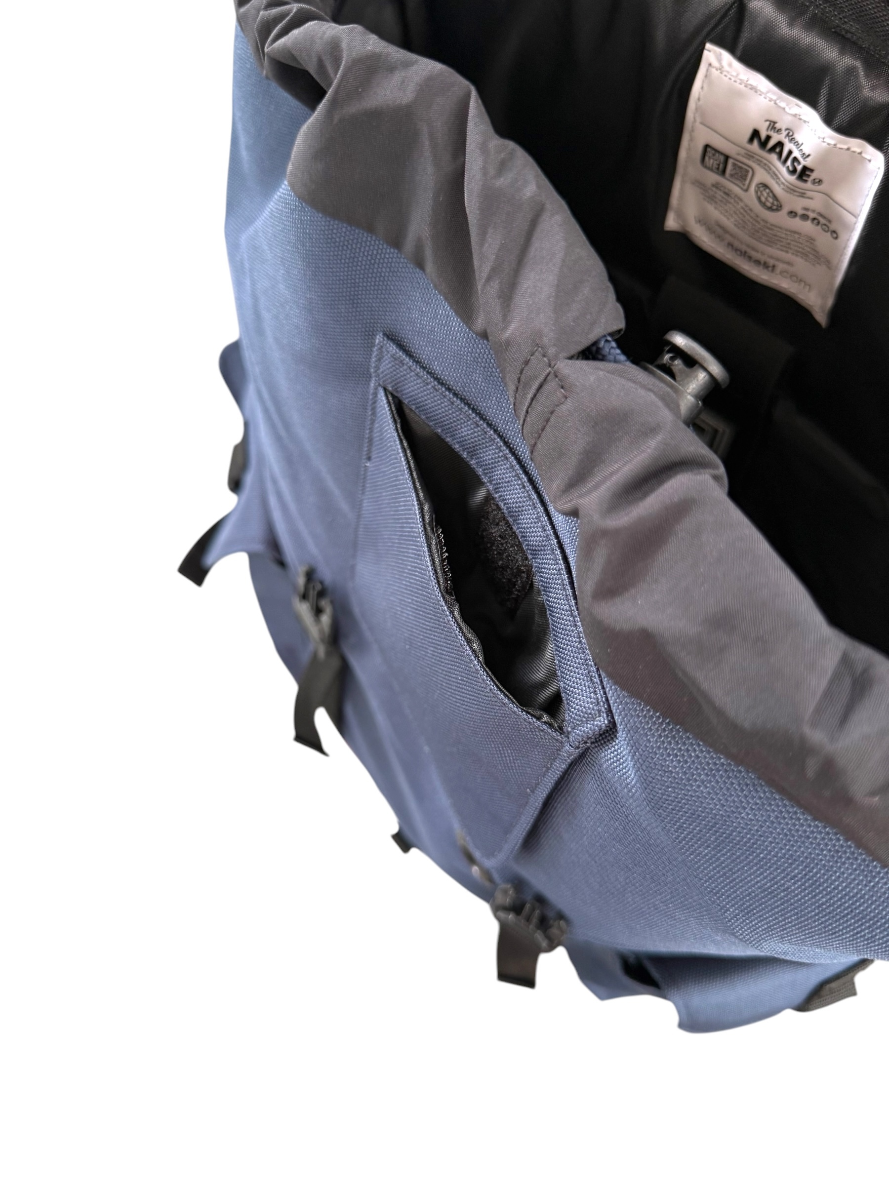 CLIQUE BACKPACK NAVY BLUE WITH SUEDE 11