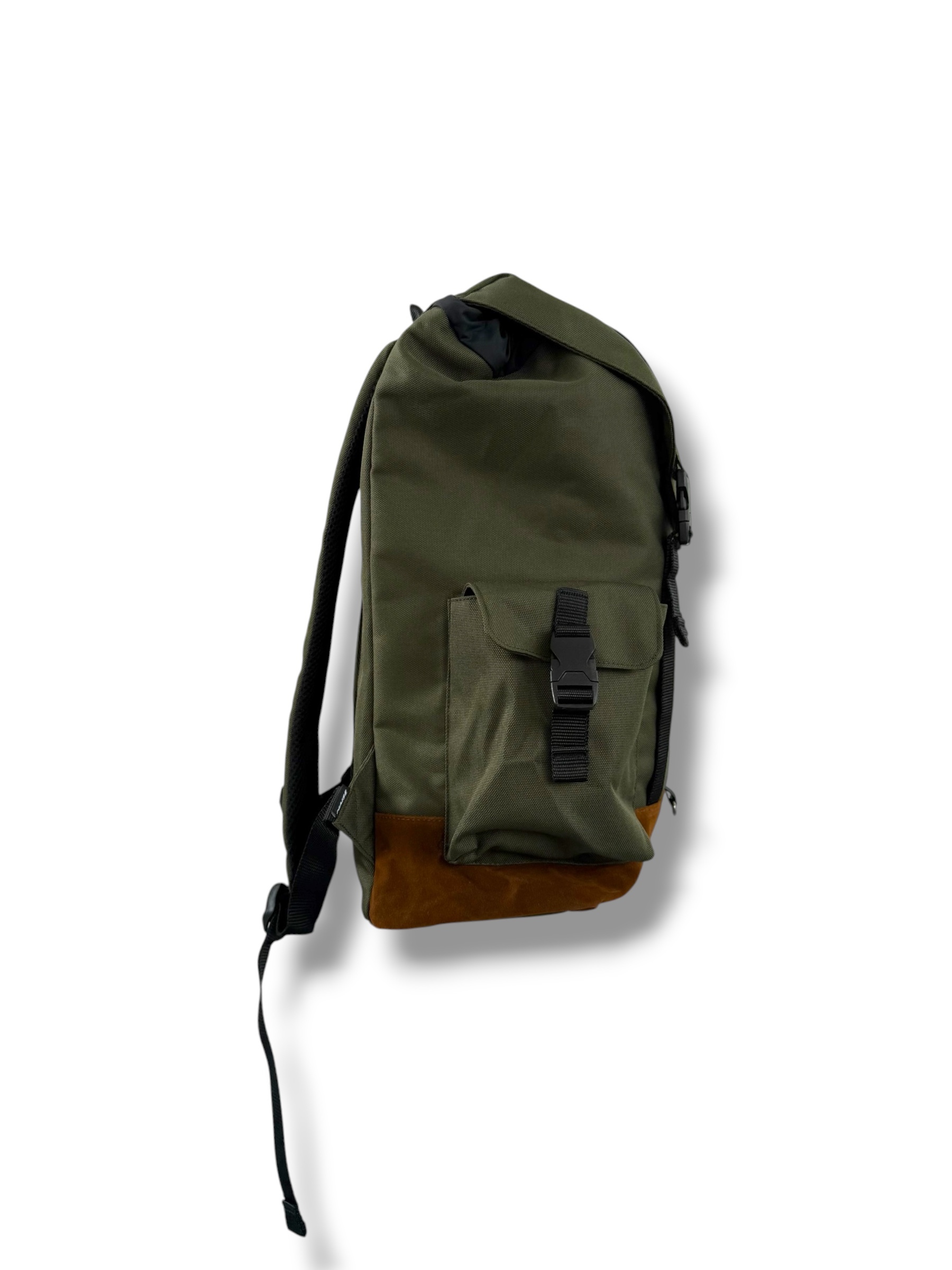 CLIQUE BACKPACK ARMY GREEN WITH SUEDE 10