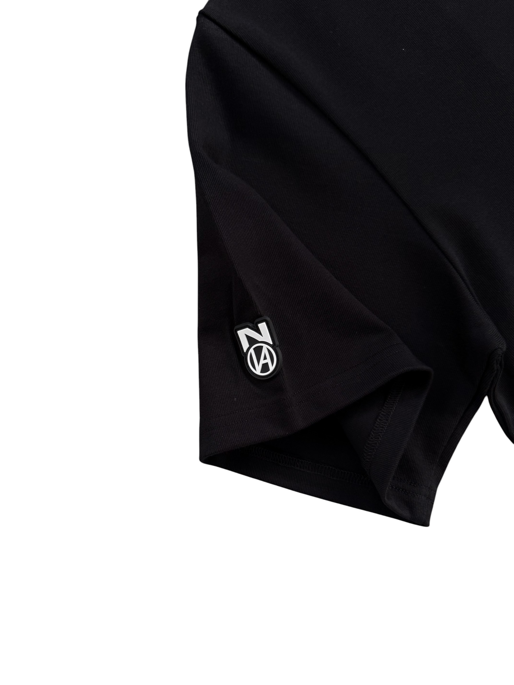 N LOGO OVERSIZED TEE BLACK WHITE 3