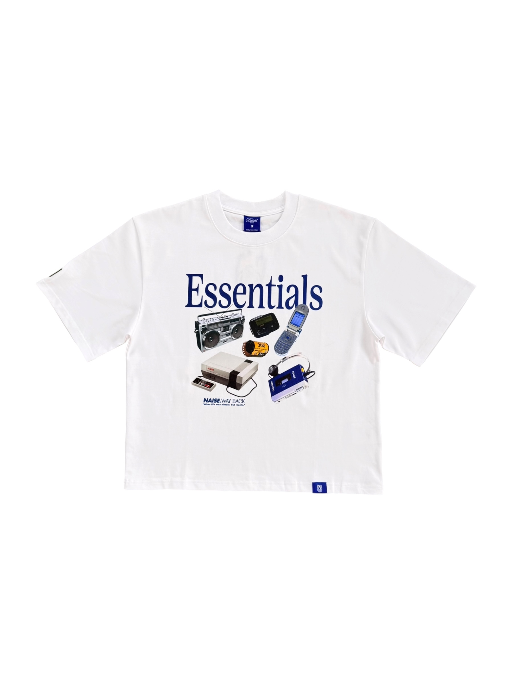 90S ESSENTIAL WHITE TEE 1