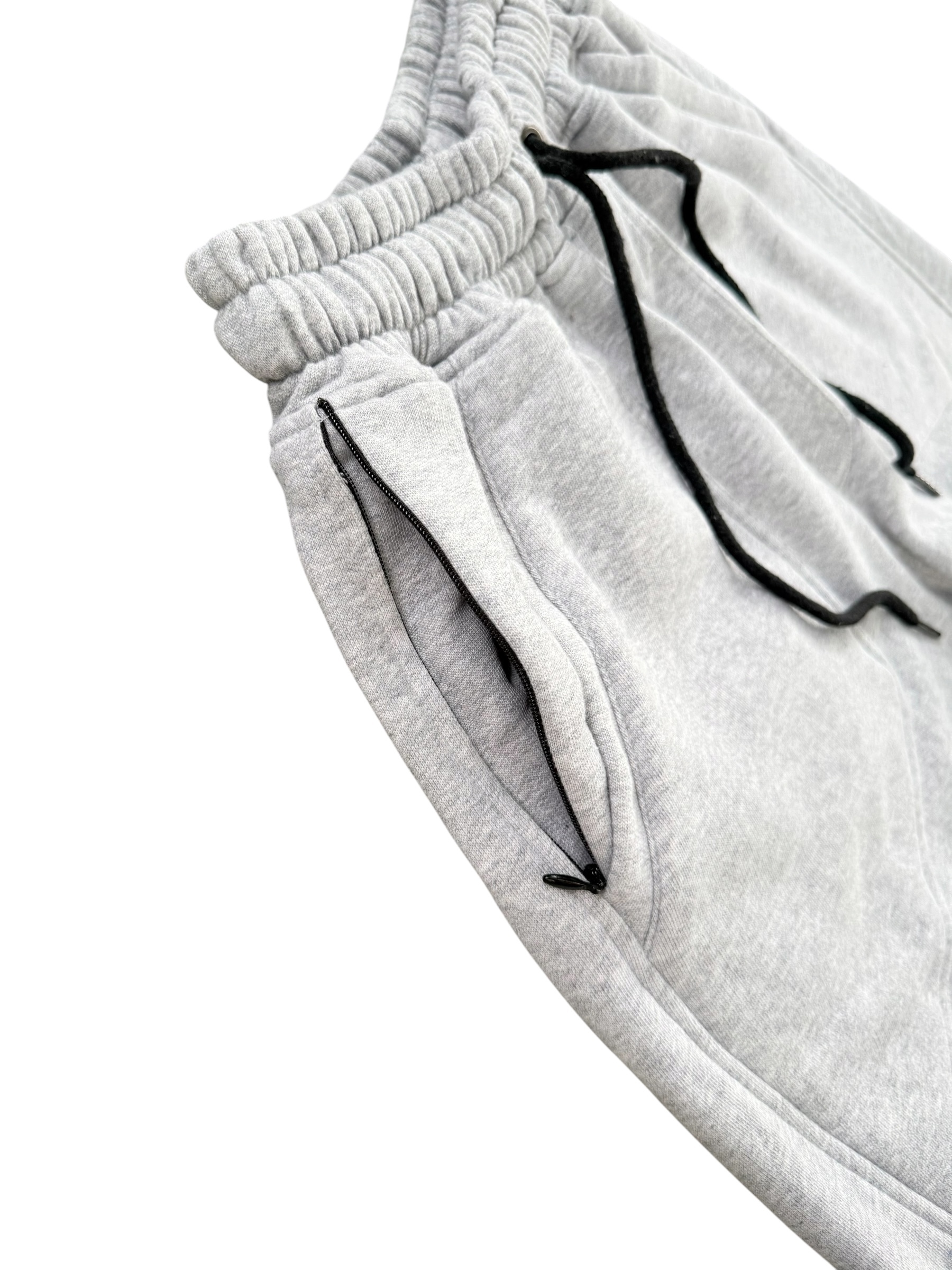 N LOGO BAGGY WIDE SWEATPANT MISTY GREY 2
