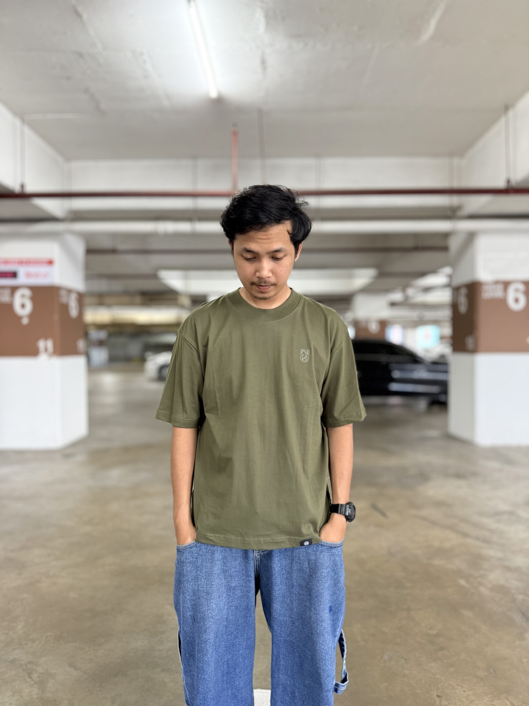 BASIC BOXY V1 ARMY GREEN 1