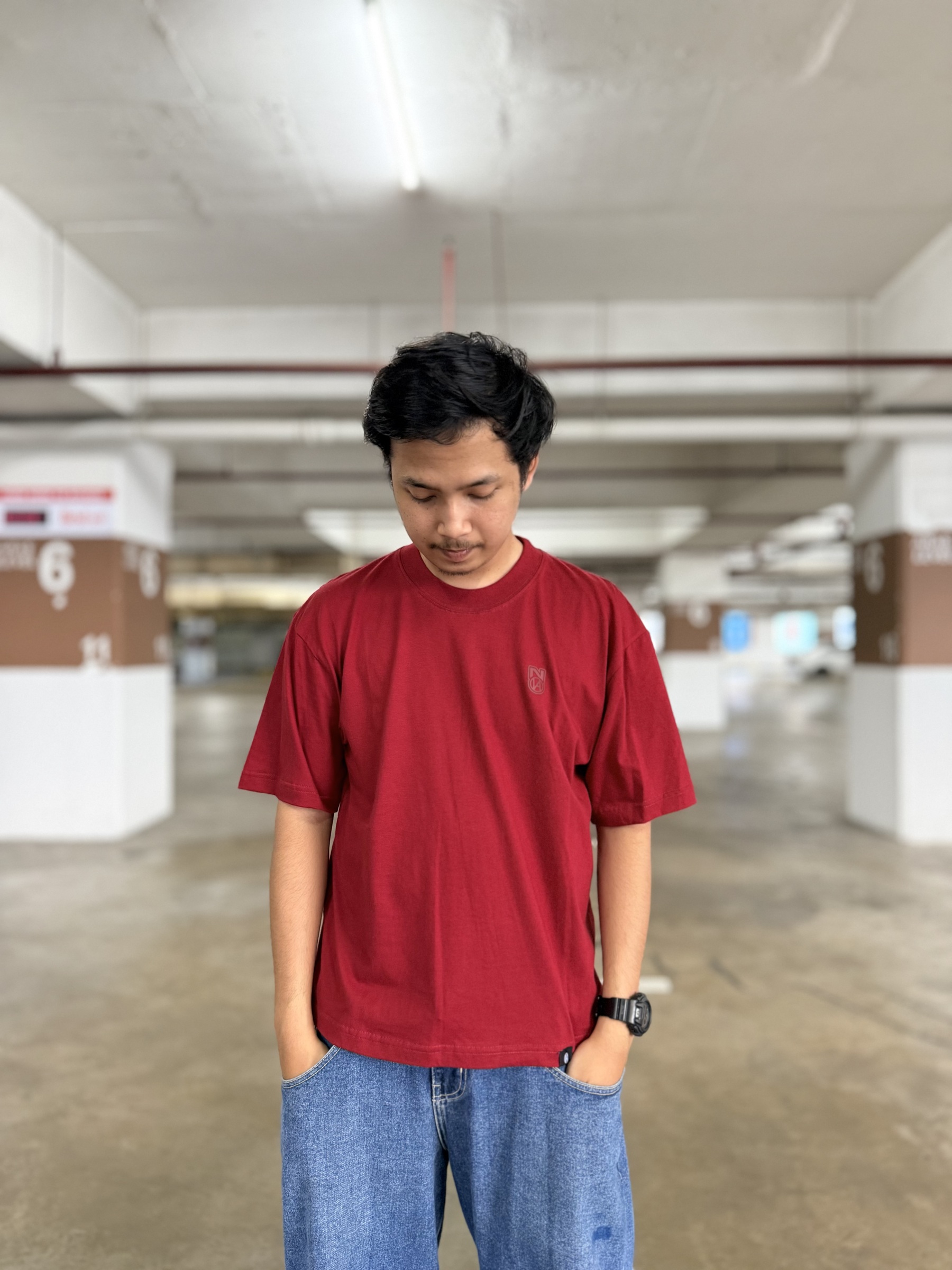 BASIC BOXY V1 BURGUNDY 1