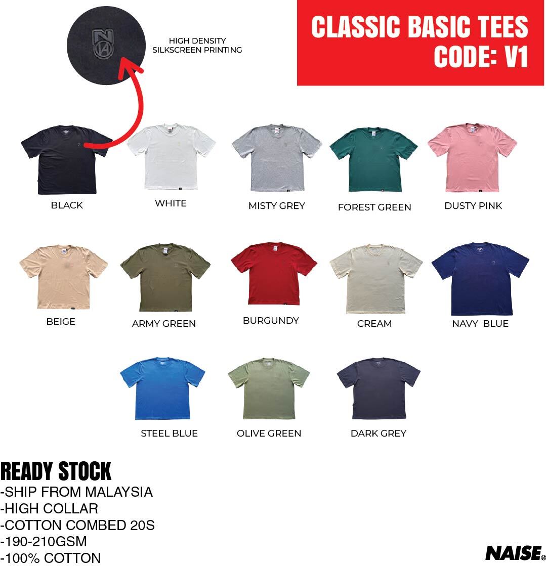 POSTER V1 CLASSIC BASIC TEES