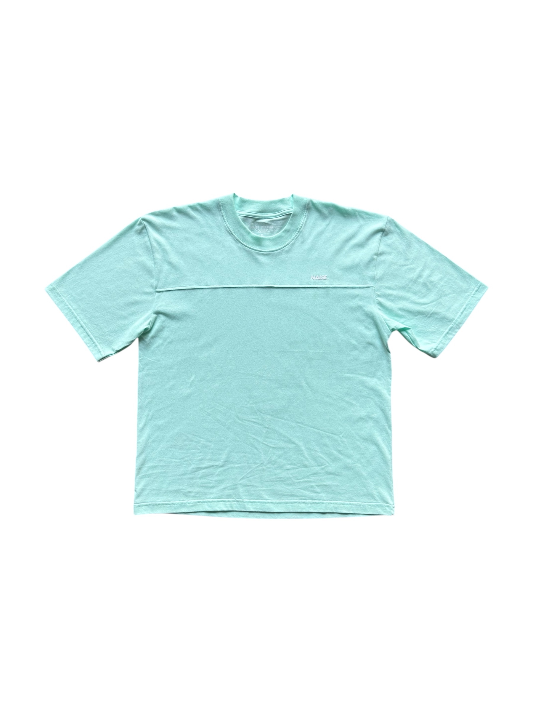 MINT GREEN BASIC BOXY TSHIRT 1
