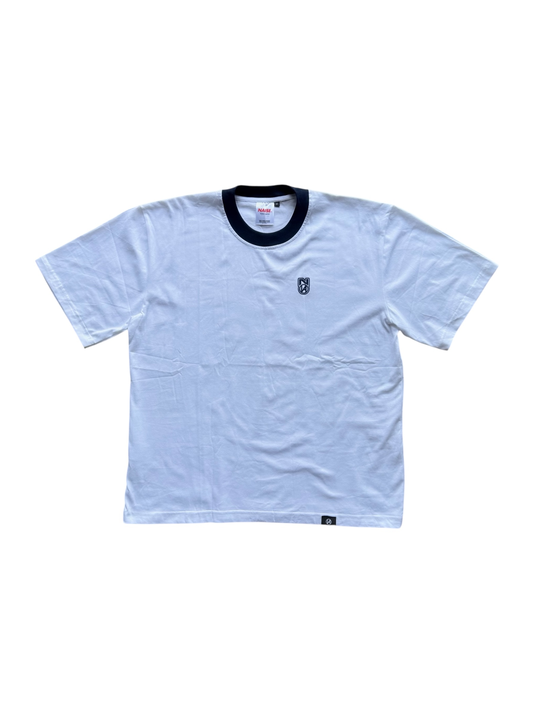 BASIC RINGER TEE NAVY WHITE 1