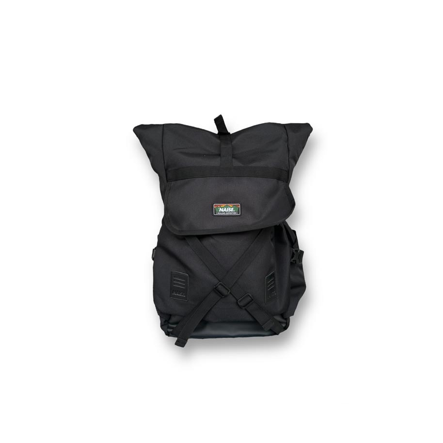 BAGPACK ROLLTOP BLACK 1