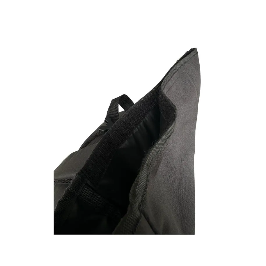 BAGPACK ROLLTOP BLACK 13