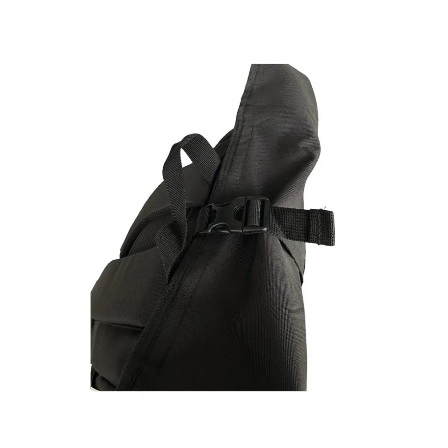 BAGPACK ROLLTOP BLACK 12