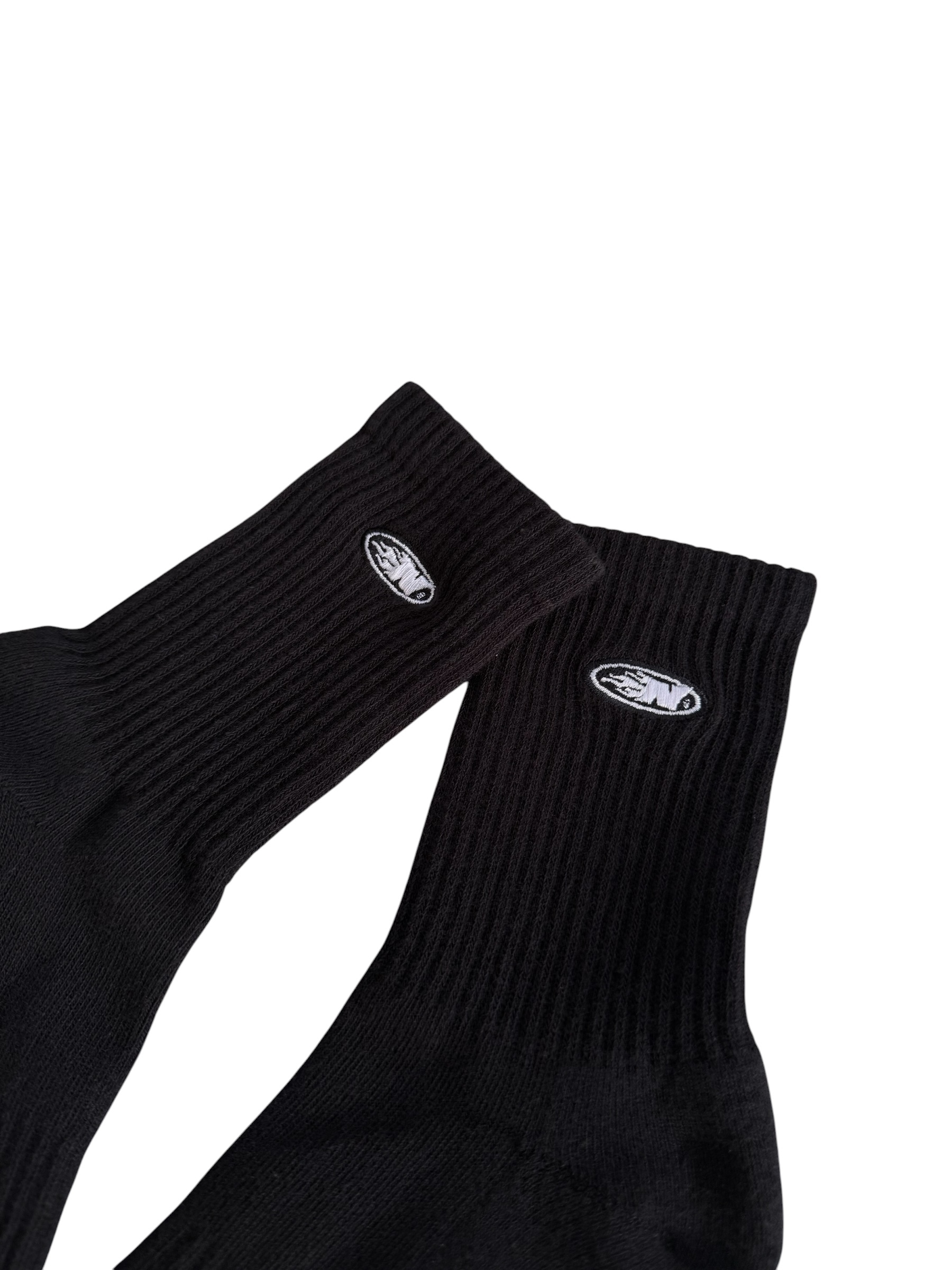 SOCK BLACK 4