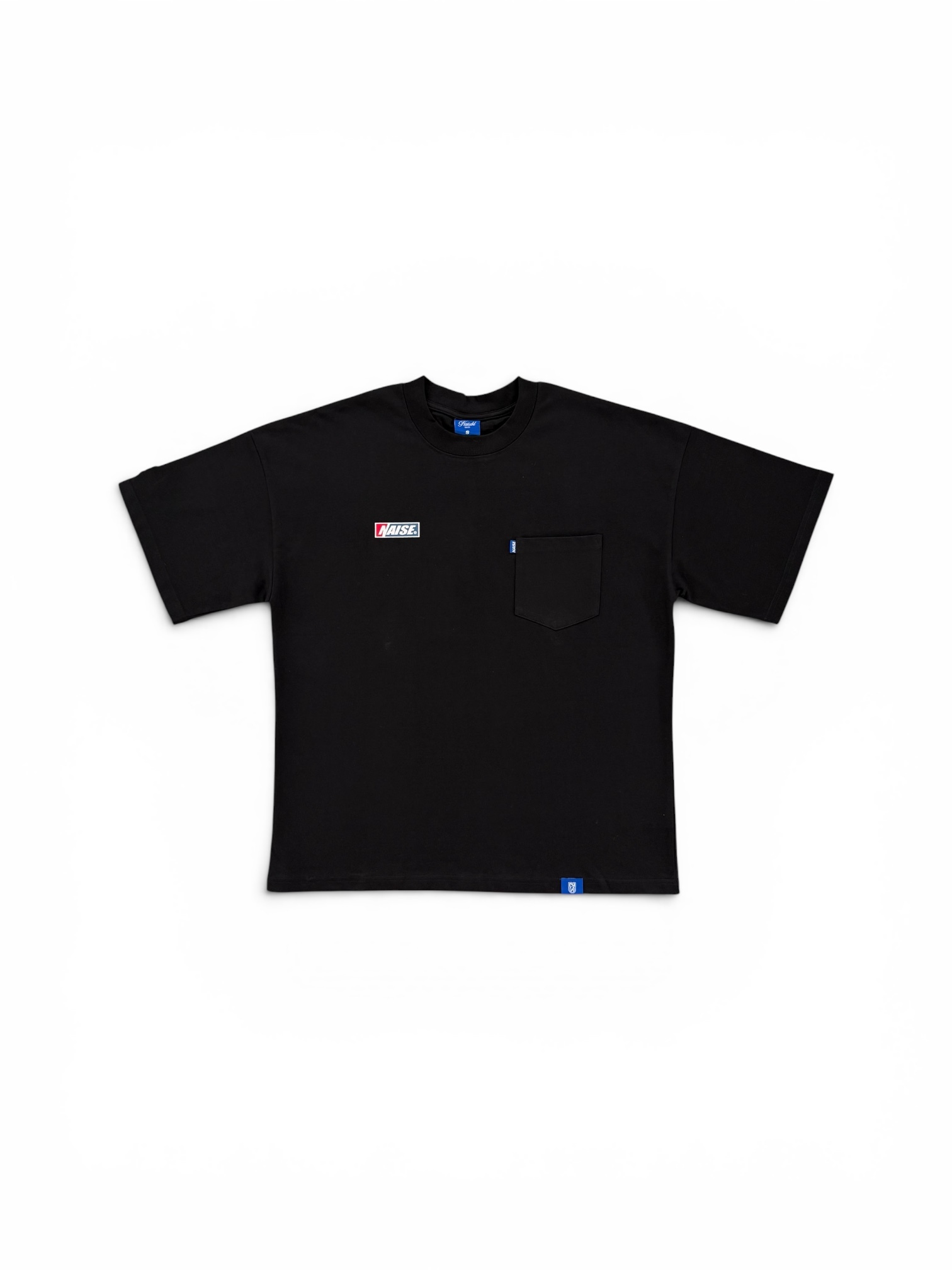 NAISE BLACK TEE 1