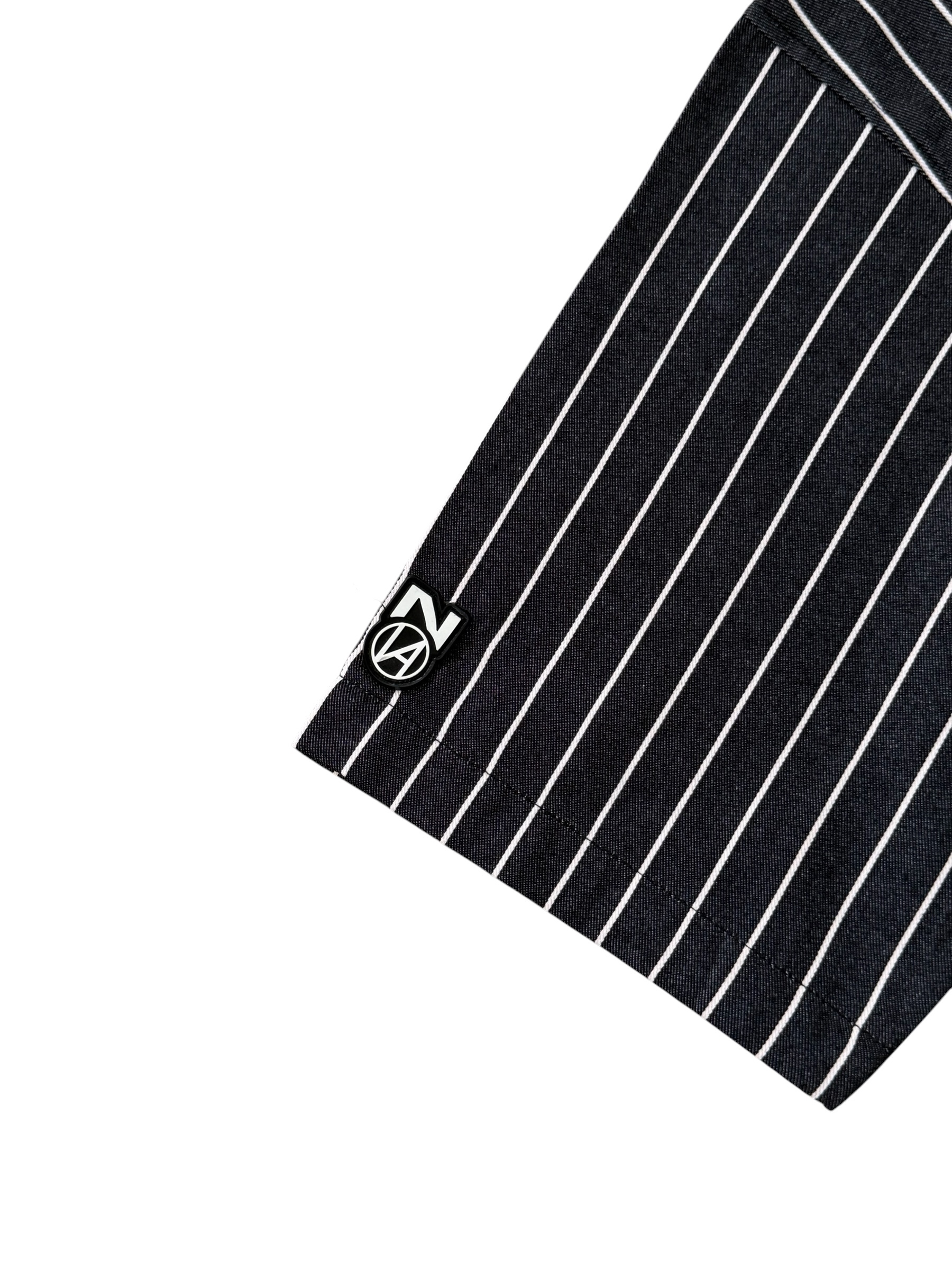 HALF ZIP WORKSHIRT BLACK 4