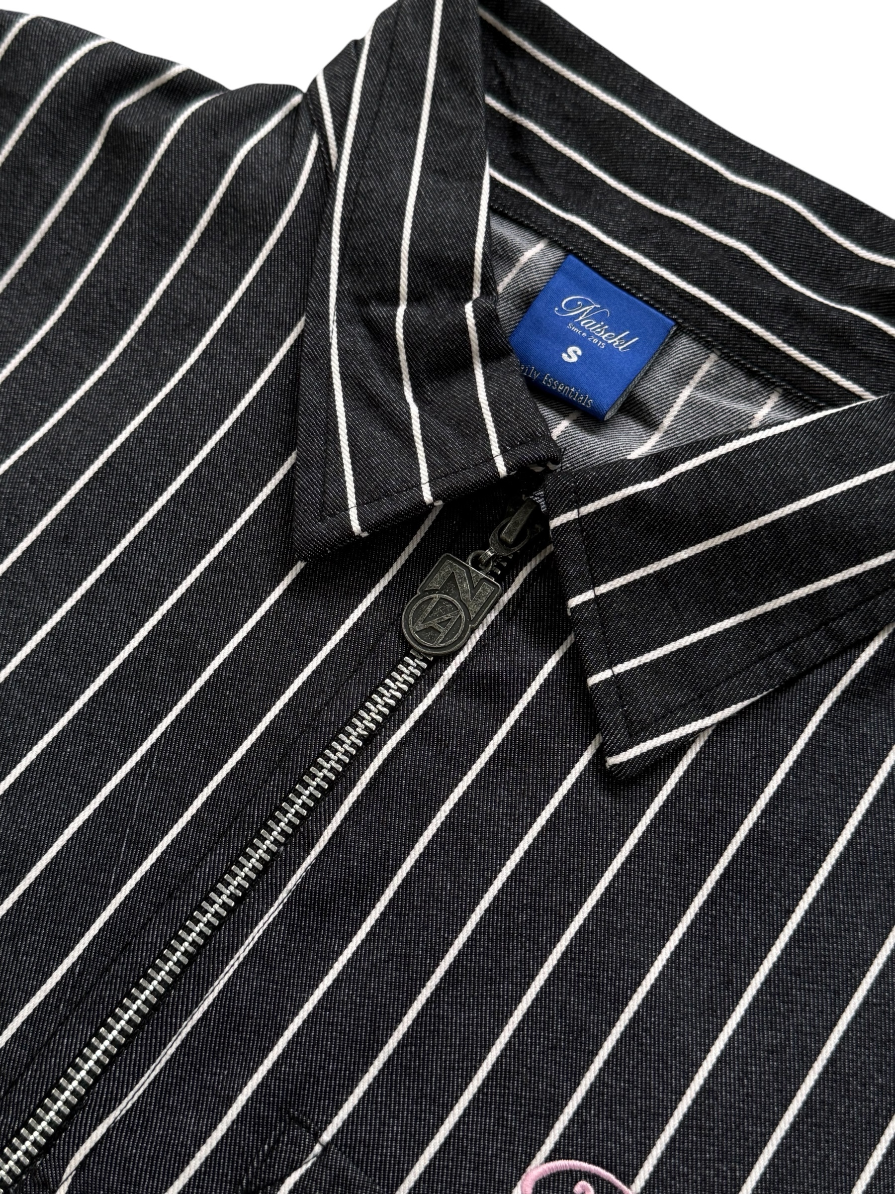 HALF ZIP WORKSHIRT BLACK 3