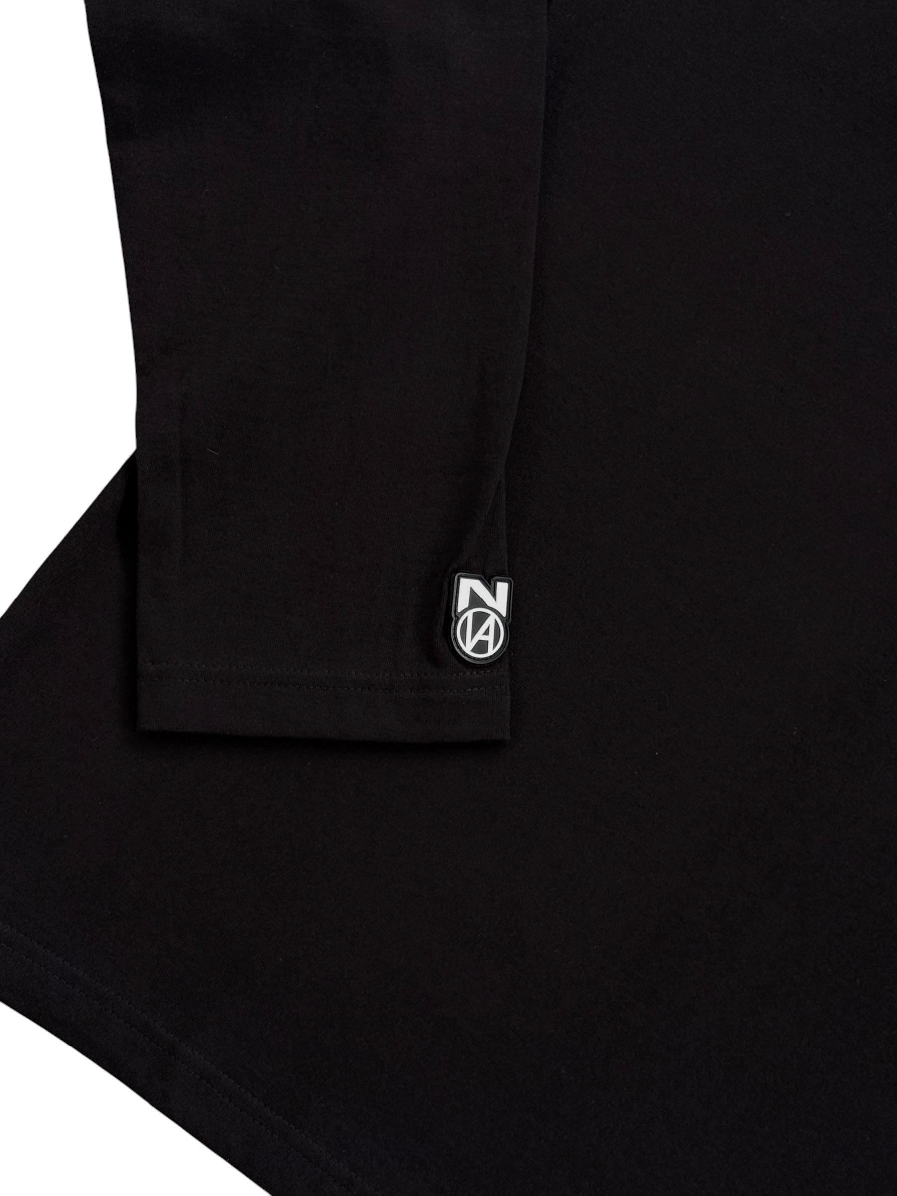 NAISEKL SCRIPT TSHIRT LONGSLEEVE BLACK 3