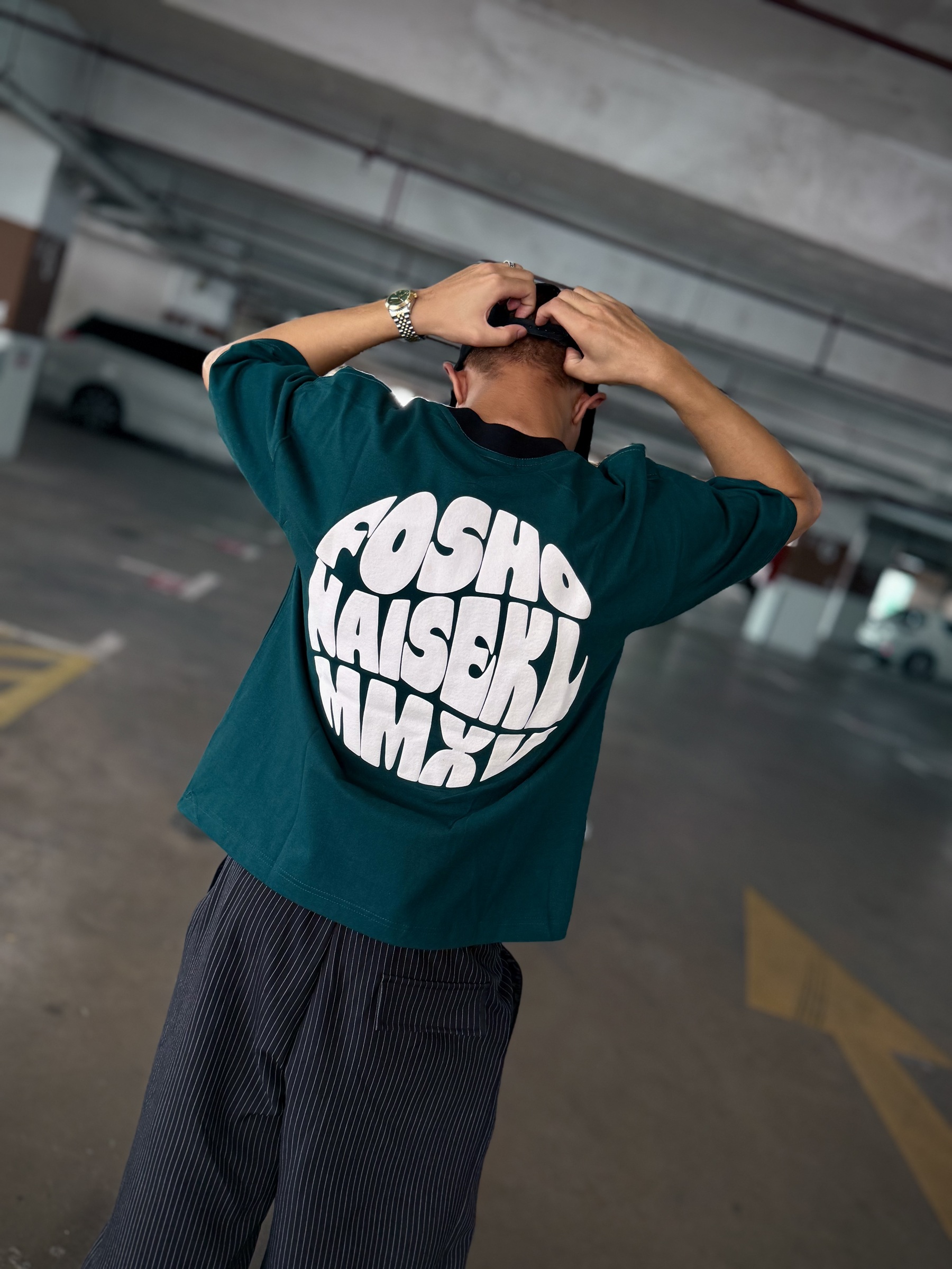FOSHO TSHIRT FOREST GREEN 1