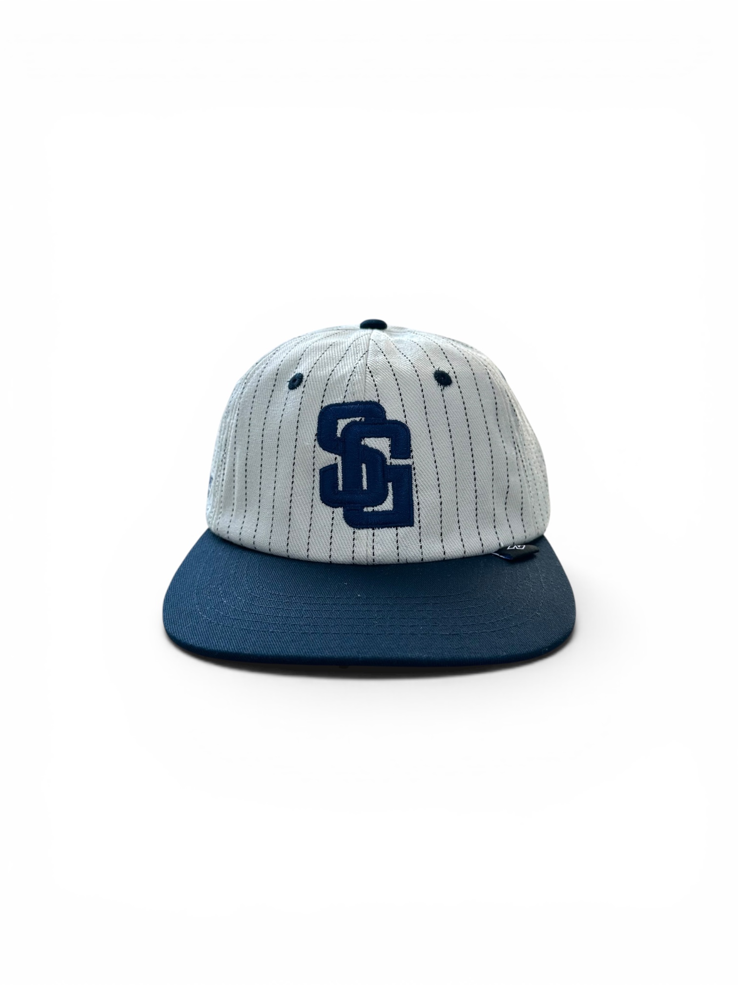 SG WHITE NAVY BLUE STRIPE 1