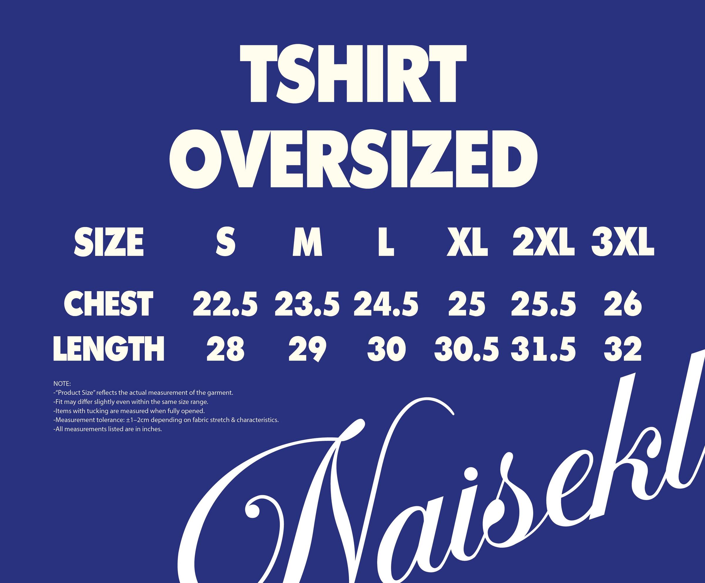 TSHIRT OVERSIZED