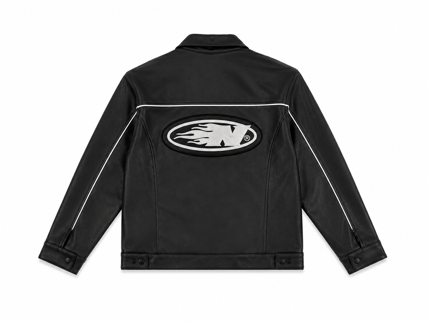 LEATHER JACKET BLACK 2
