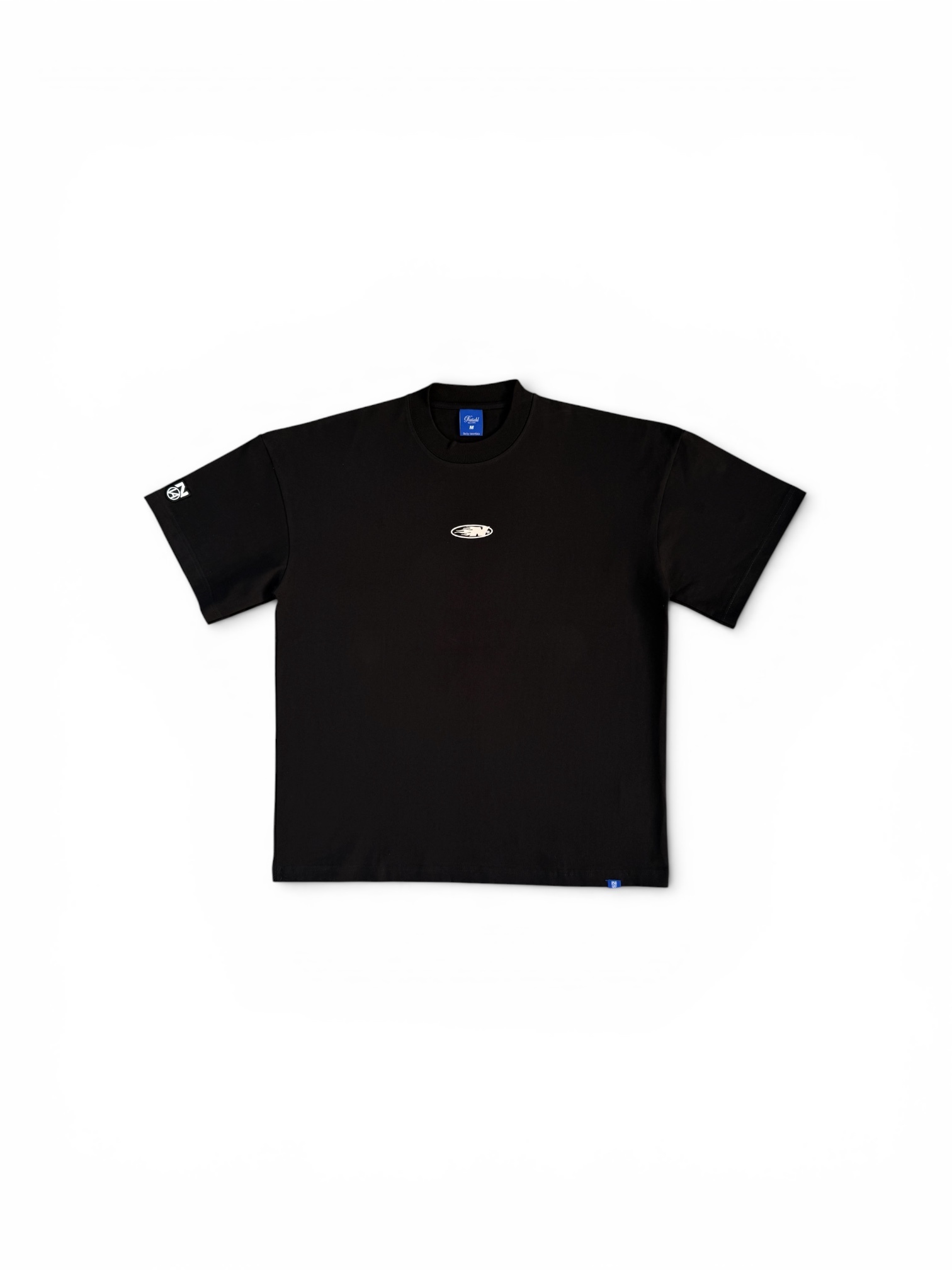 RIDE HEAVY OVERSIZED TEE BLACK CREAM 1