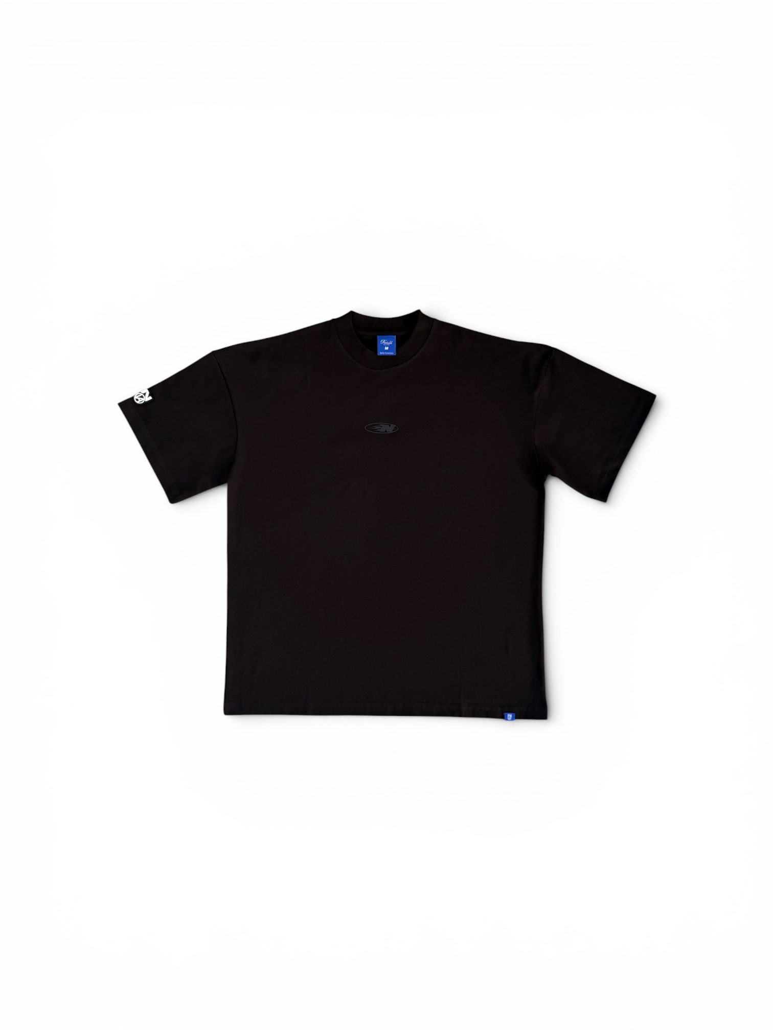 RIDE HEAVY OVERSIZED TEE BLACK ON BLACK 1