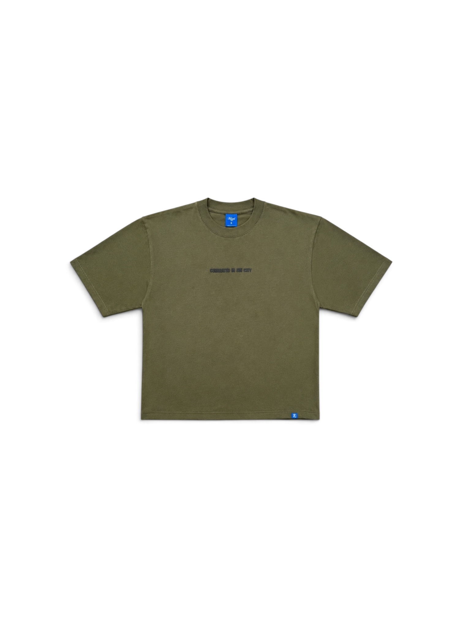 CULTIVATED IN SIN CITY TSHIRT ARMY GREEN 1