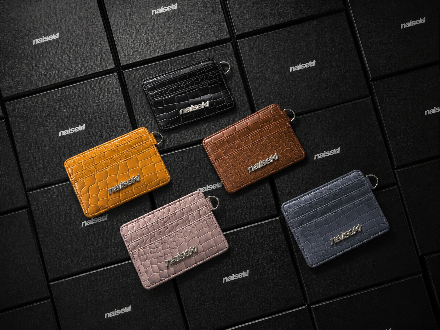 LEATHER ID CASE GAMBAR AI