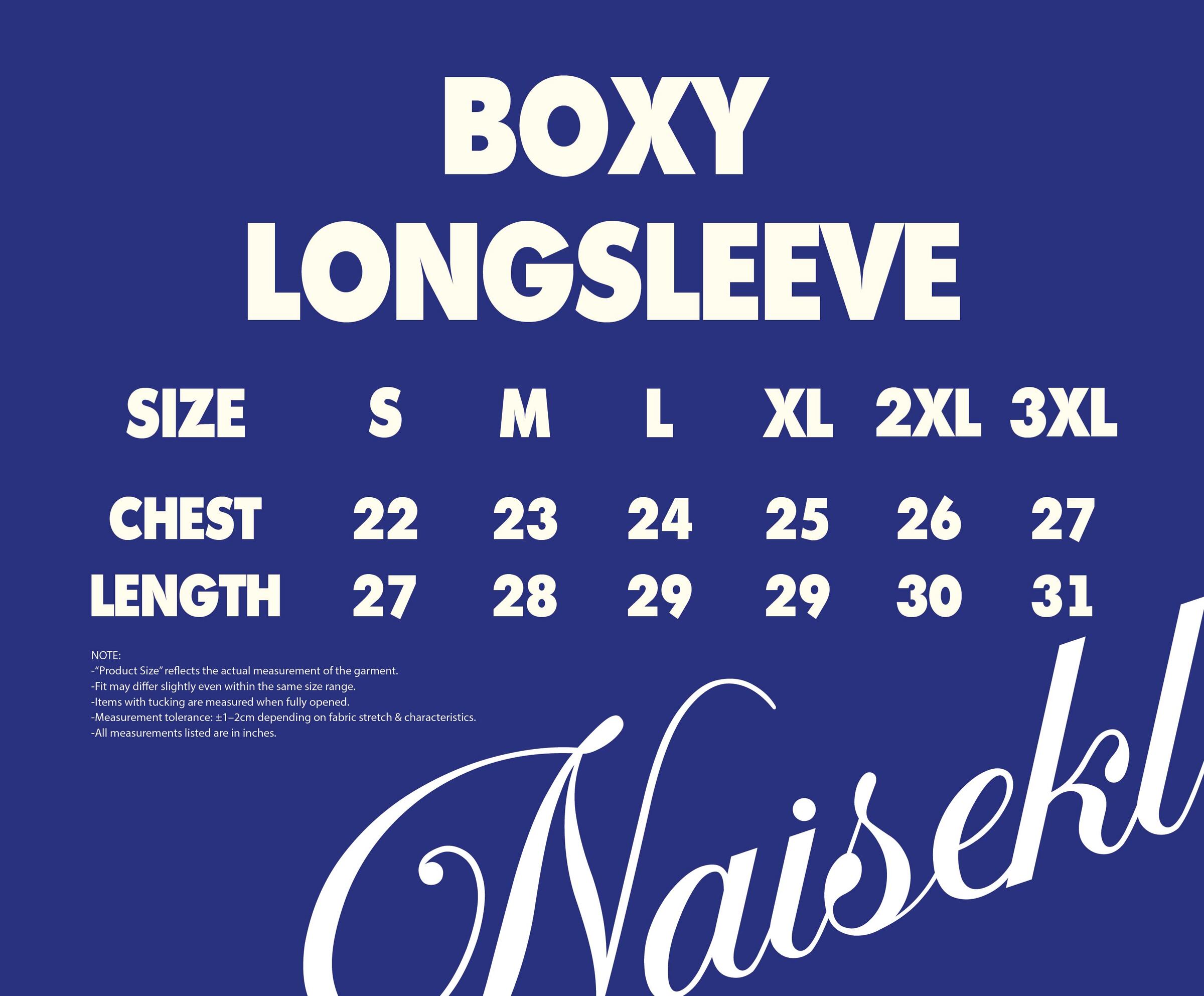 LONGSLEEVE BOXY 2026