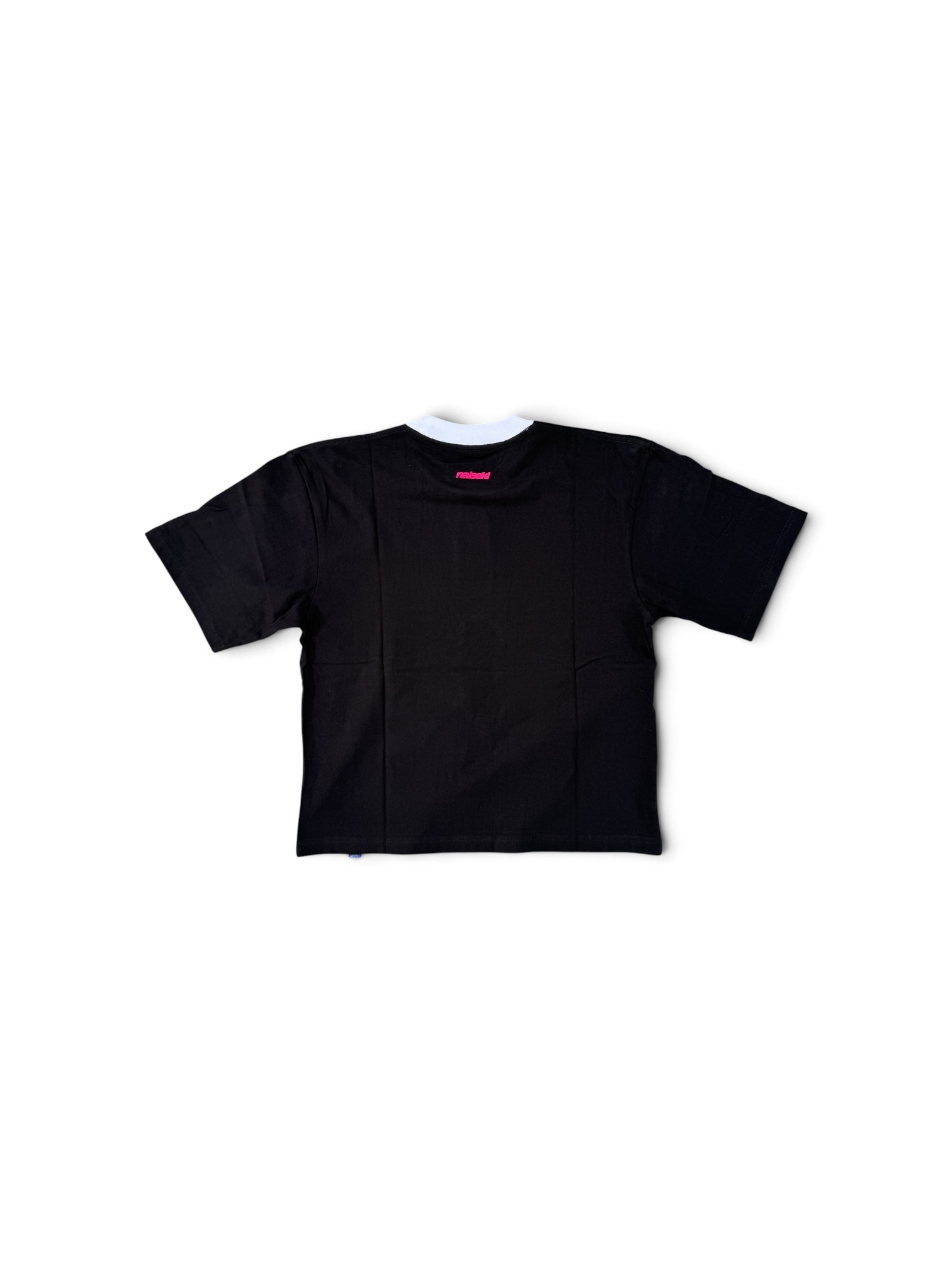 I LOVE KL RINGER TEE BLACK WHITE AND PINK 2