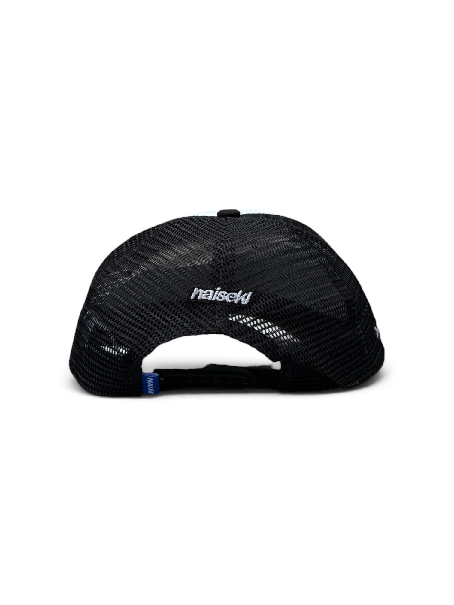 OVAL 55100K TRUCKER CAP BLACK WHITE 3