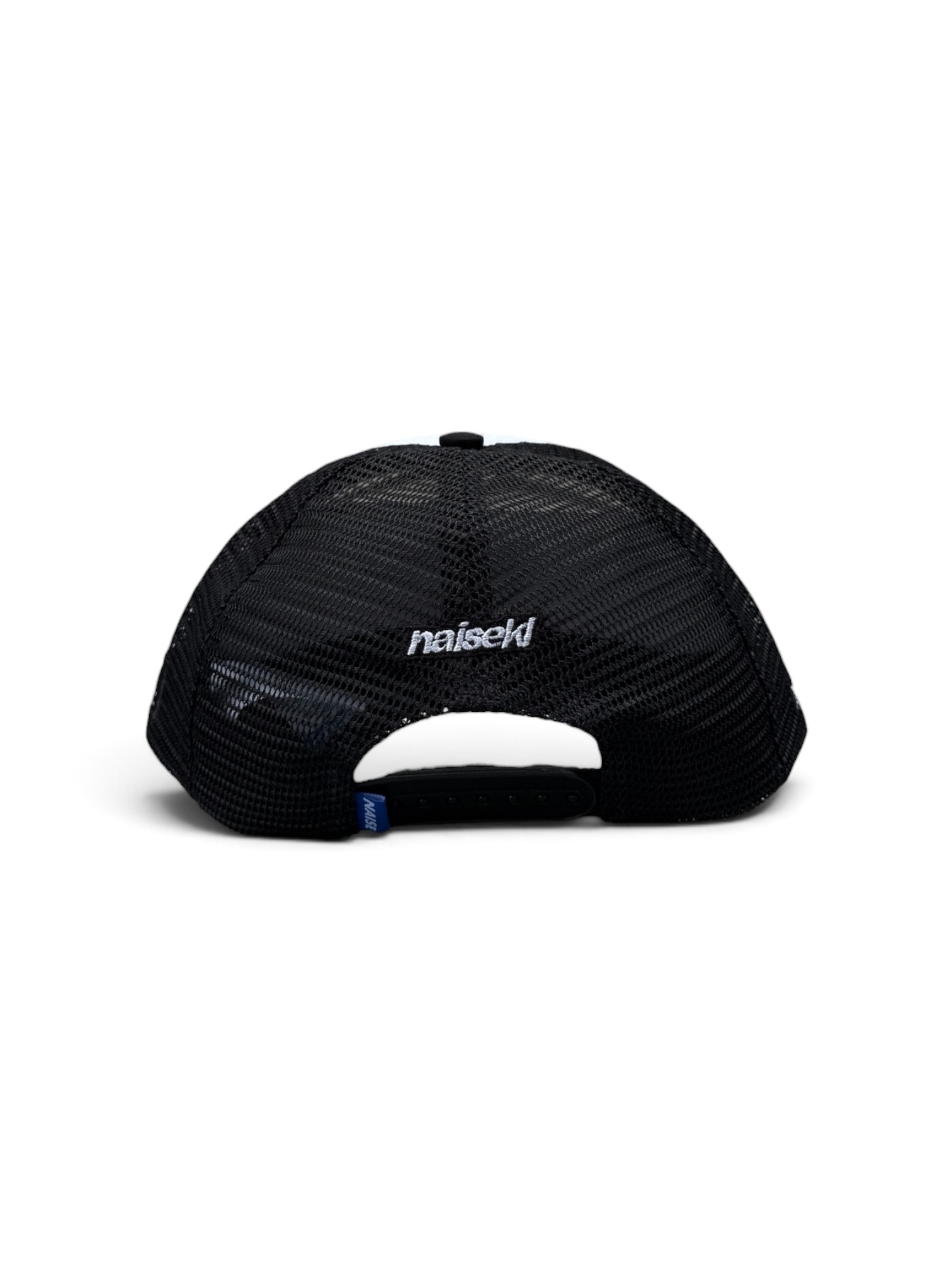NUN YA TRUCKER CAP BLACK WHITE 3