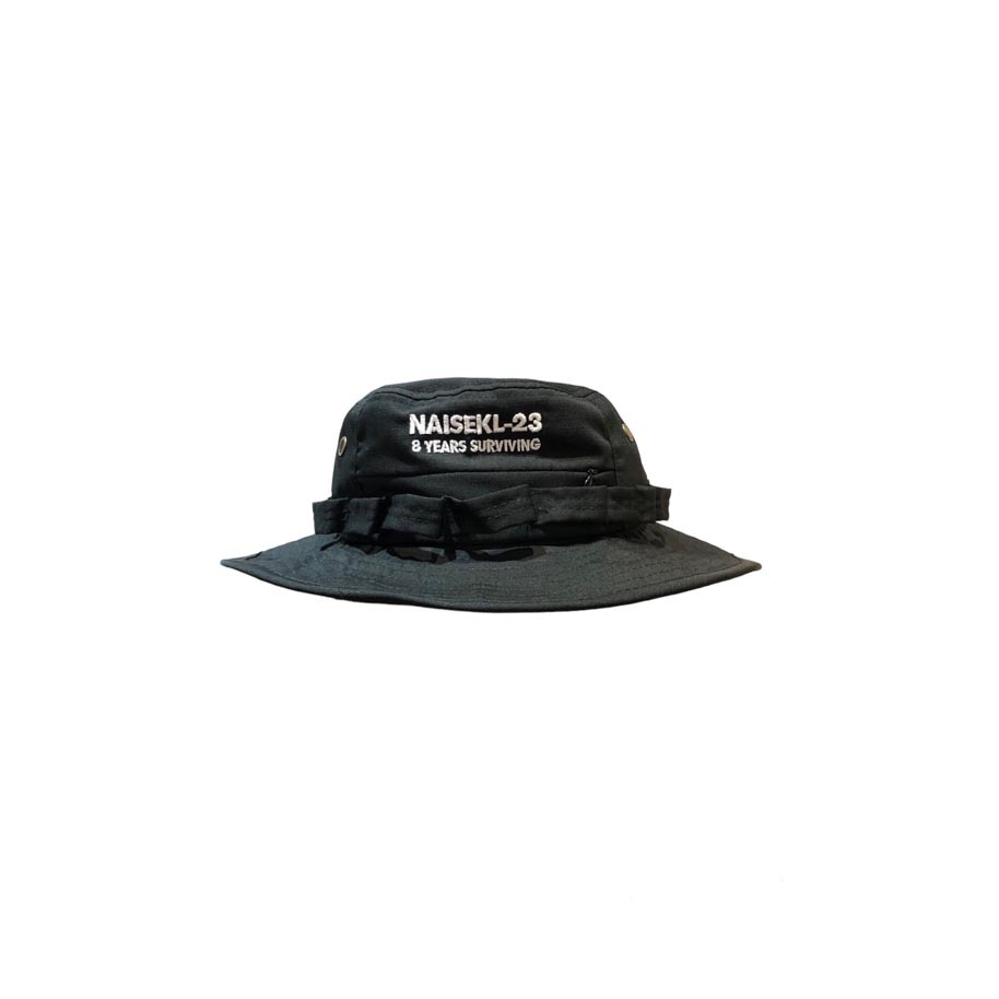 Naise Surviving Boonie Hat-Black – NAISEKL