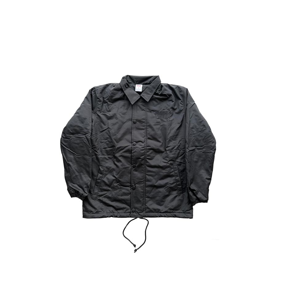 Repeated Black On Black Coach Jacket – NAISEKL